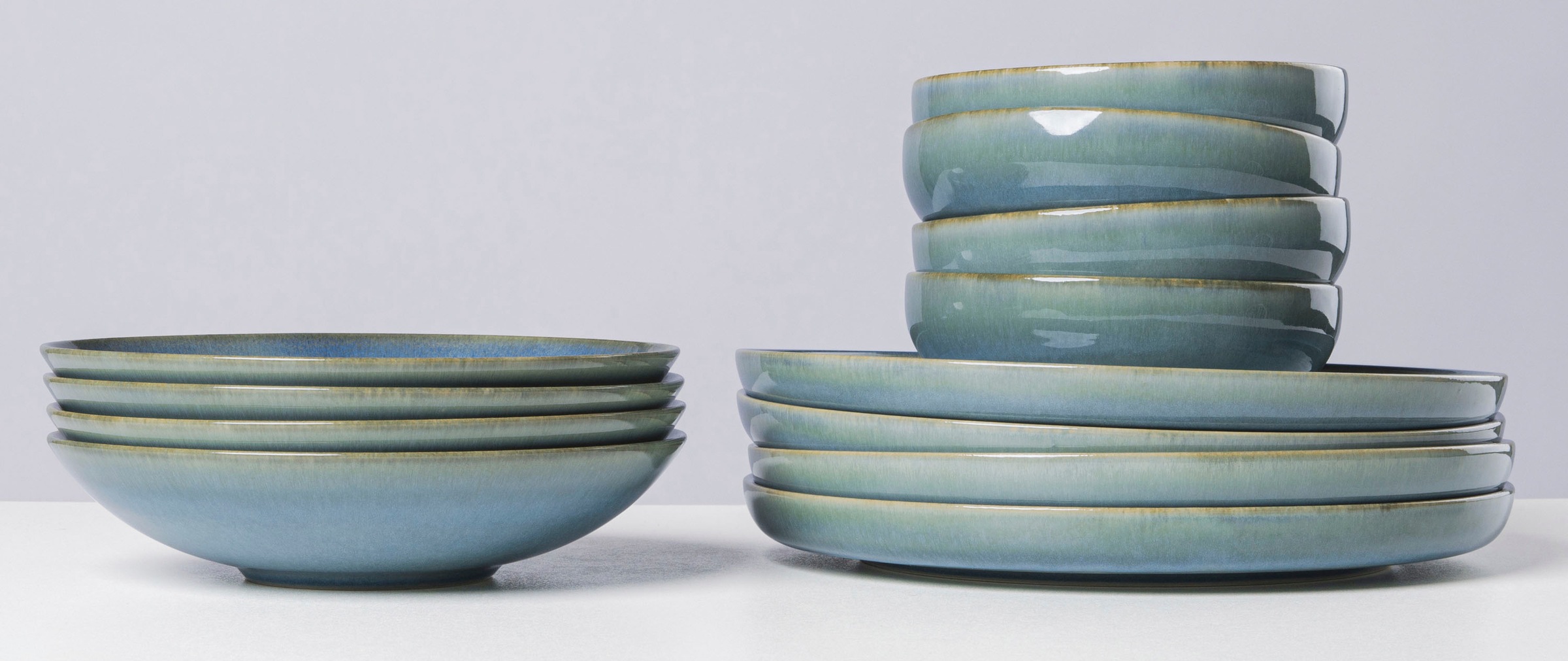 gipfelstück Tafelservice "Geschirr-Set, Service Tiefer See" Scandi-Style, j günstig online kaufen