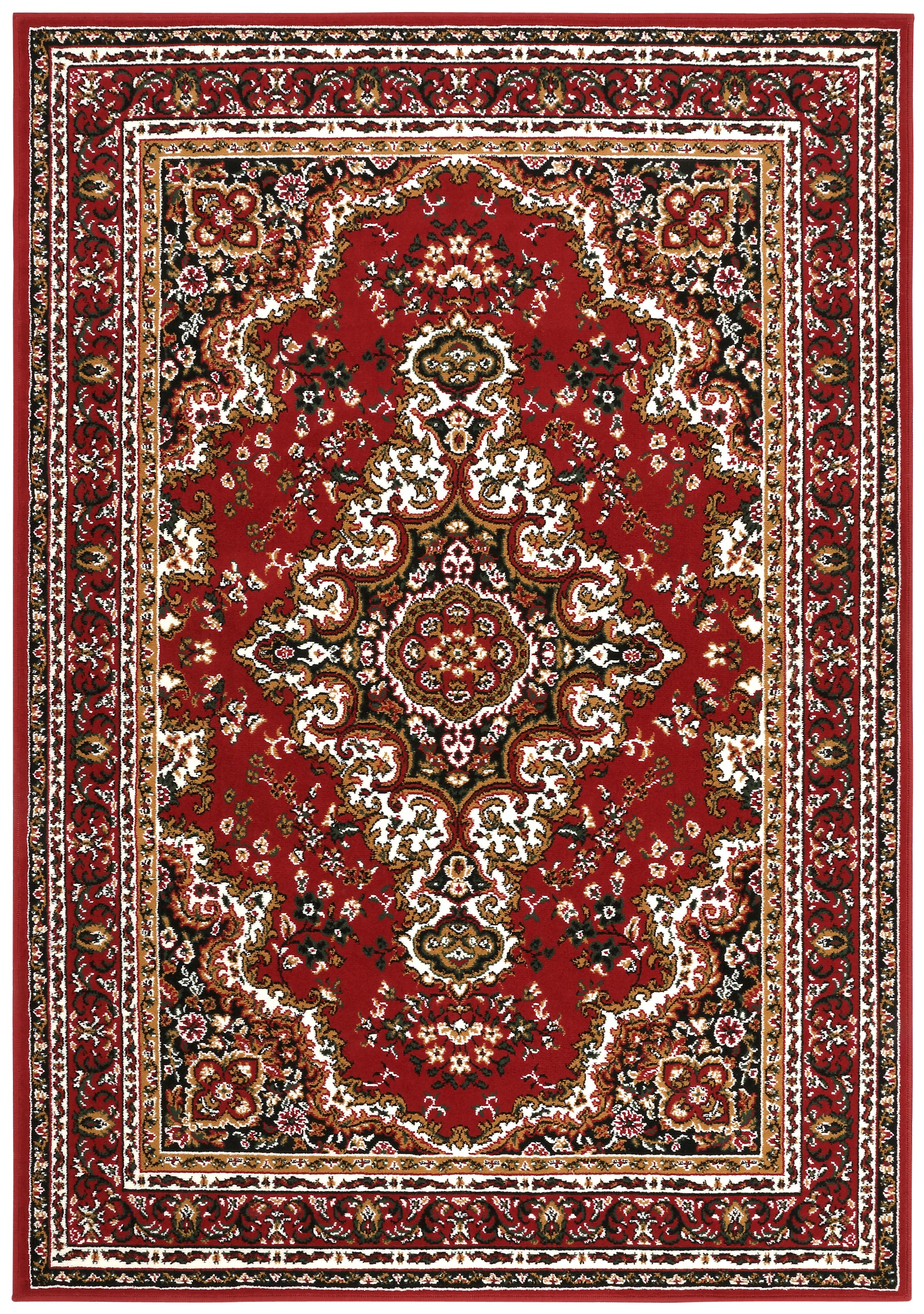 my home Teppich "Oriental, Made in Belgium" rechteckig 7 mm Höhe Orient-Opt günstig online kaufen