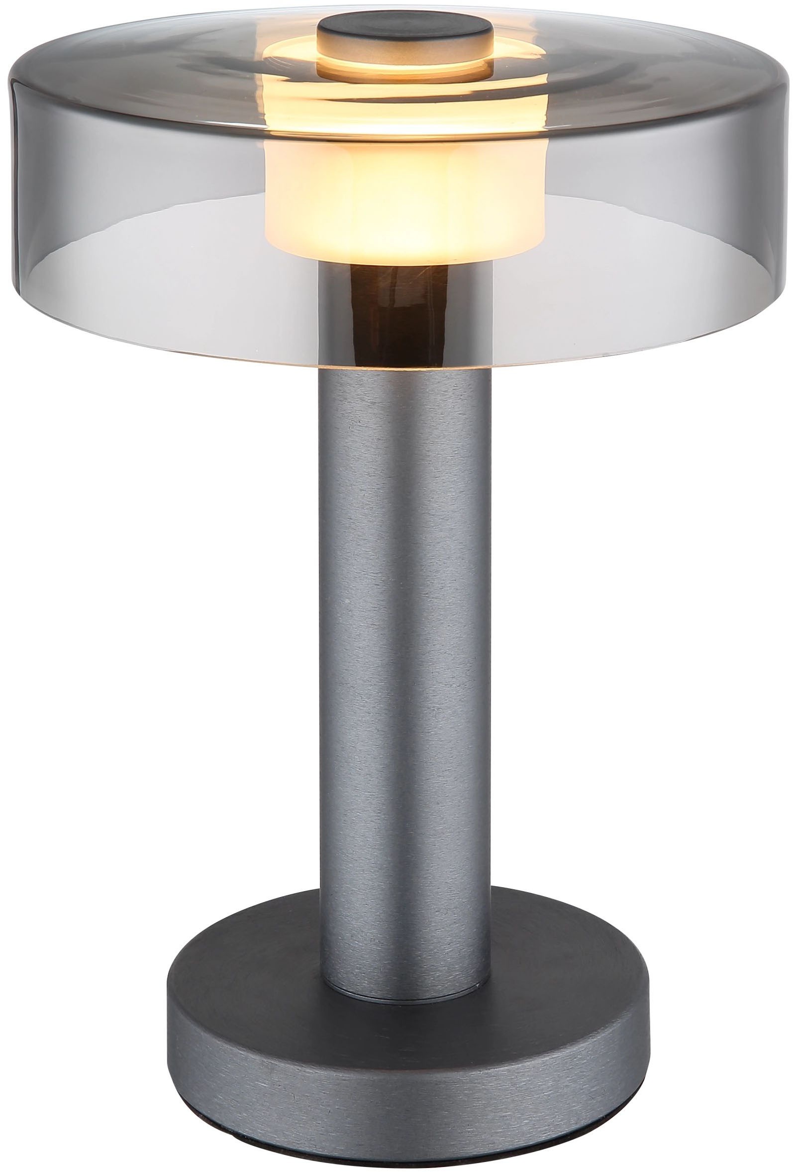 GLOBO LIGHTING LED Tischleuchte »GRANT«, 1 flammig, Leuchtmittel LED-Modul | LED fest integriert, perfekt für die Schreibtischbeleuchtung