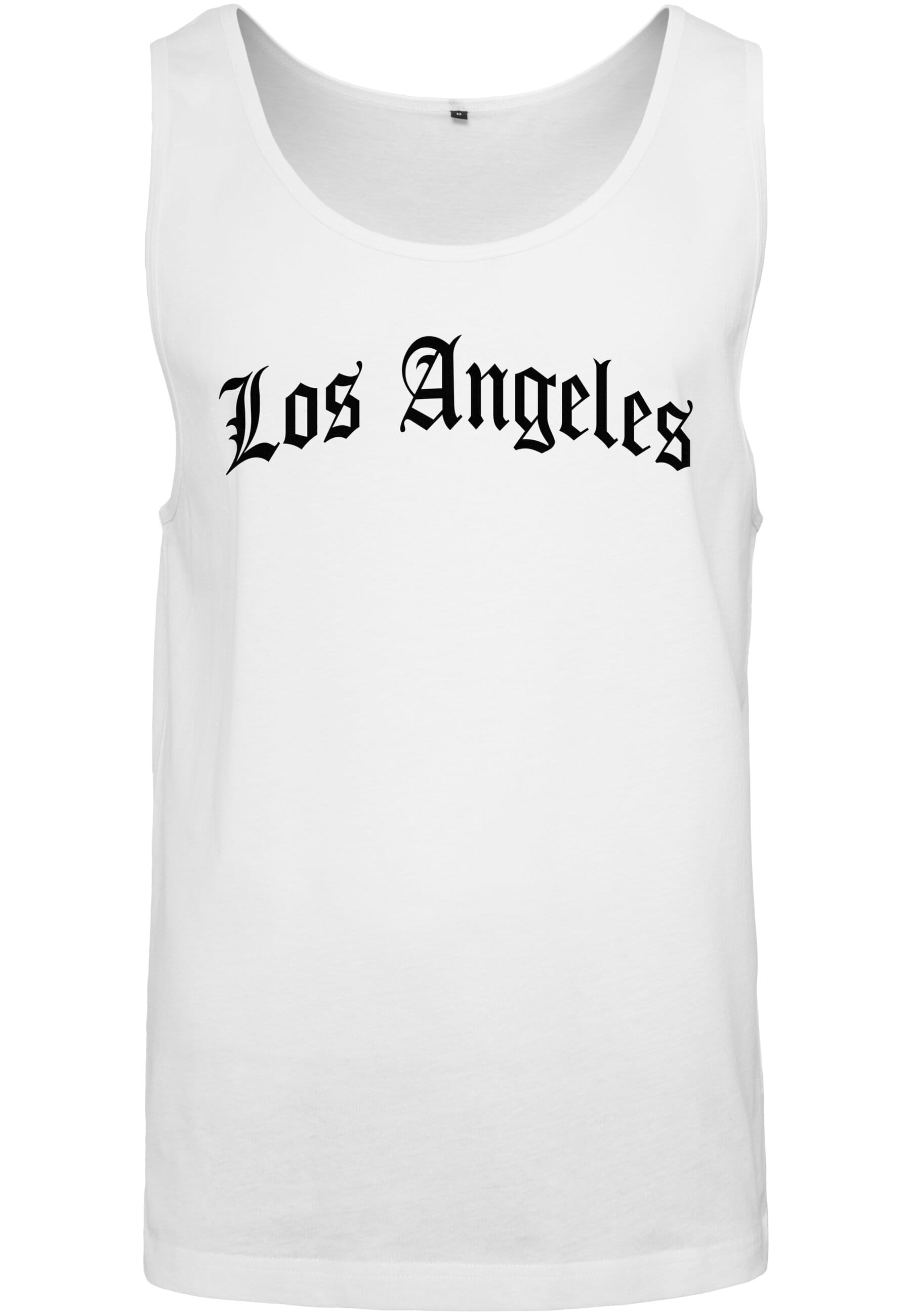 MisterTee Tanktop »MisterTee Herren Los Angeles Wording Tank Top«, (1 tlg.)