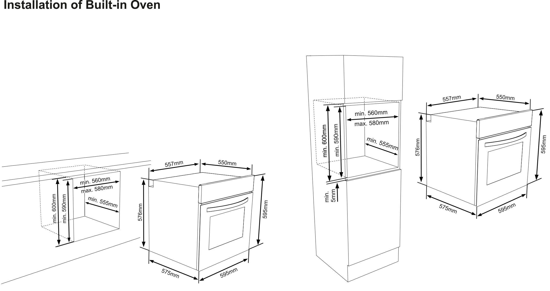Sharp Backofen-Set »K-61V28IM1-EU«, Pyrolyse-Selbstreinigung