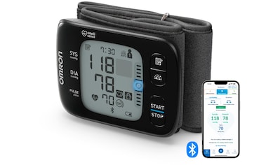 Handgelenk-Blutdruckmessgerät »RS7 Intelli IT (HEM-6232T-D)«