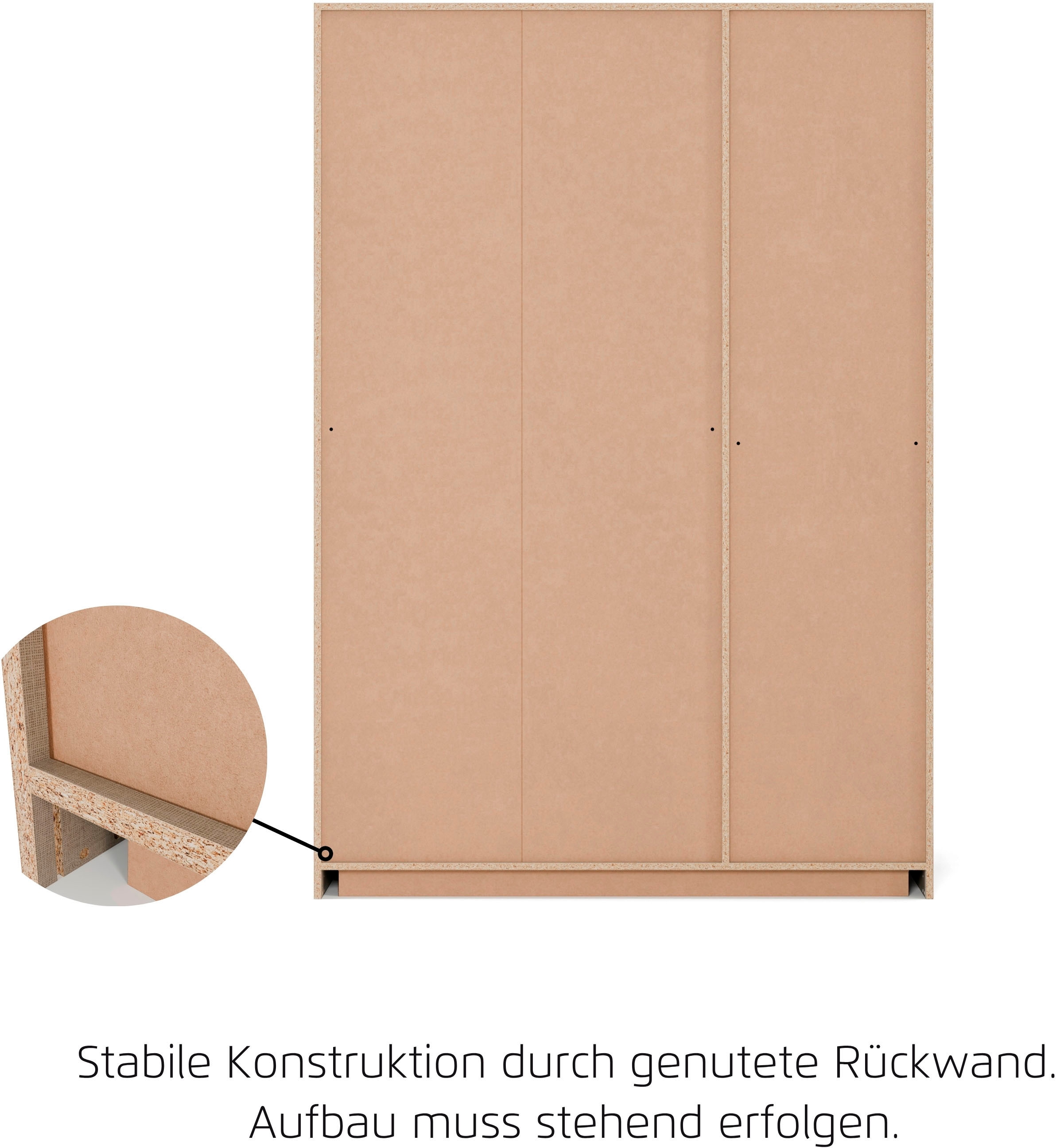 rauch Drehtürenschrank »Kleiderschrank Schrank Garderobe COSTA in den Breiten 91/136/181 cm« in 3 Ausstattungen BASIC/CLASSIC/PREMIUM,  viel Platz, grifflose Front und Push-to-Open Funktion MADE IN GERMANY