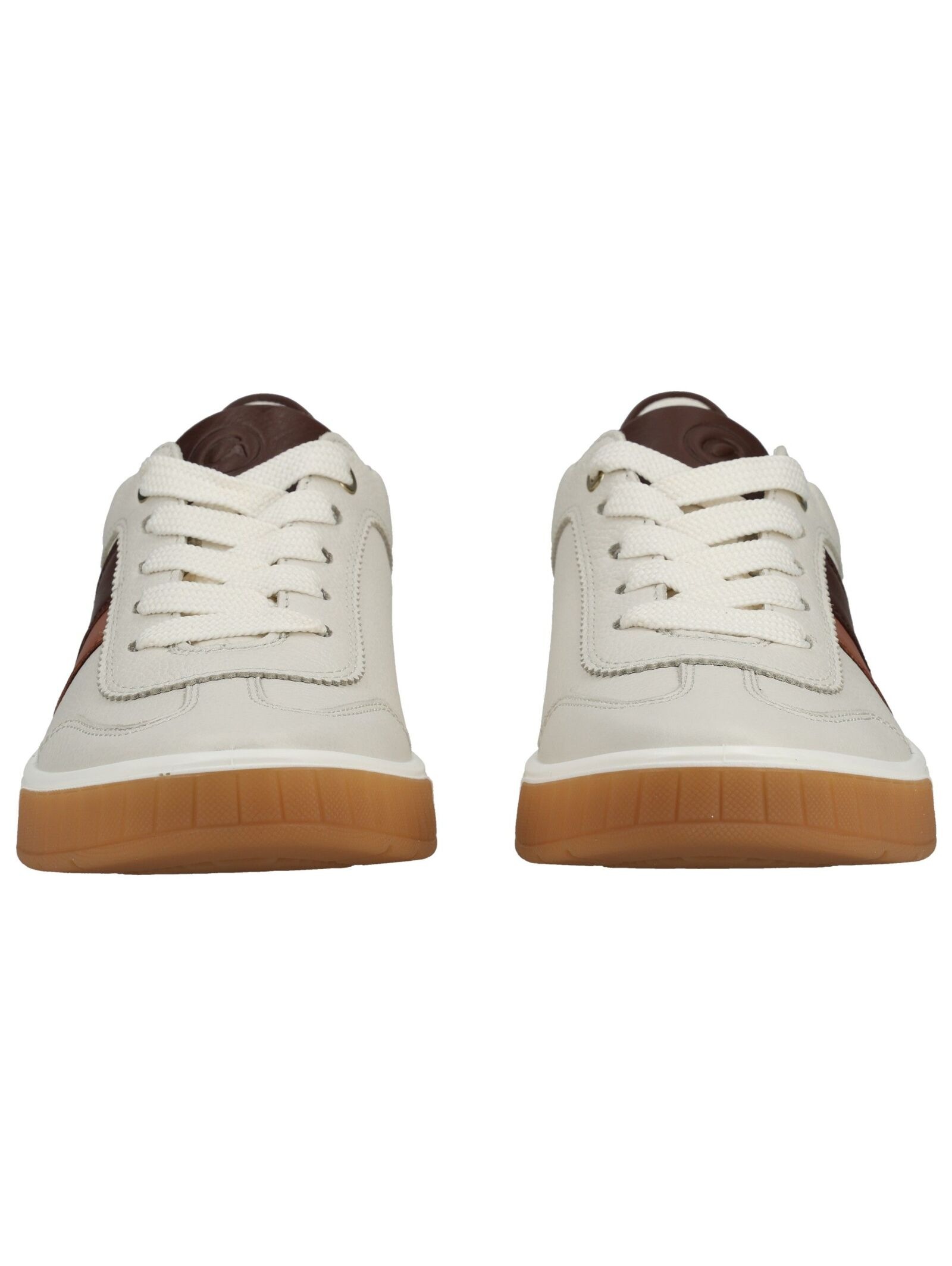 Ara Sneaker Smooth Leather Women's White/Black Size 40 2