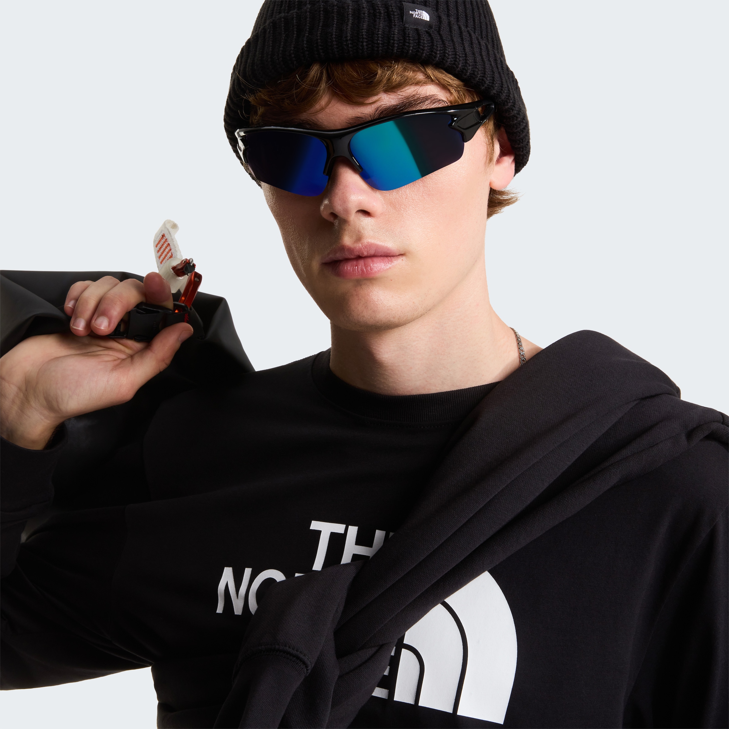 The North Face Langarmshirt »M EVOLUTION HALF DOME REGULAR LONG SLEEVE TEE« normale Passform, Langarm, sportlicher Stil, atmungsaktiv