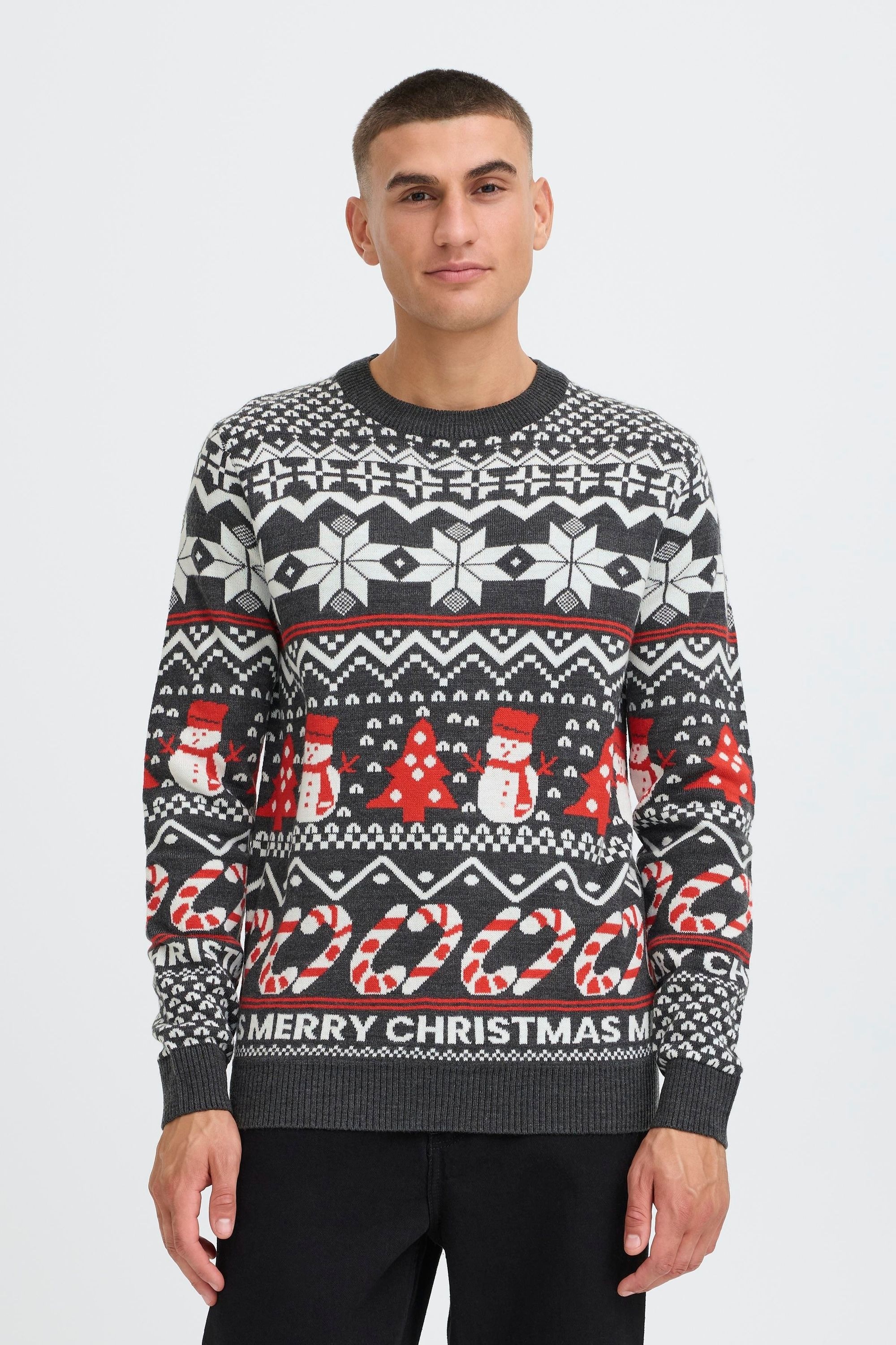 !Solid Strickfleece-Pullover »Strickpullover SDPAJA«