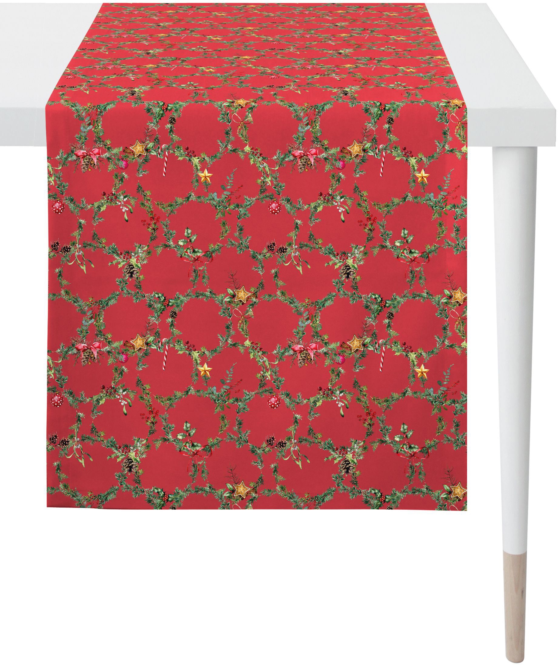 APELT Tischläufer »3606 kaufen (1 | Digitaldruck Weihnachtsdeko, BAUR St.), Weihnachten«, Winterwelt