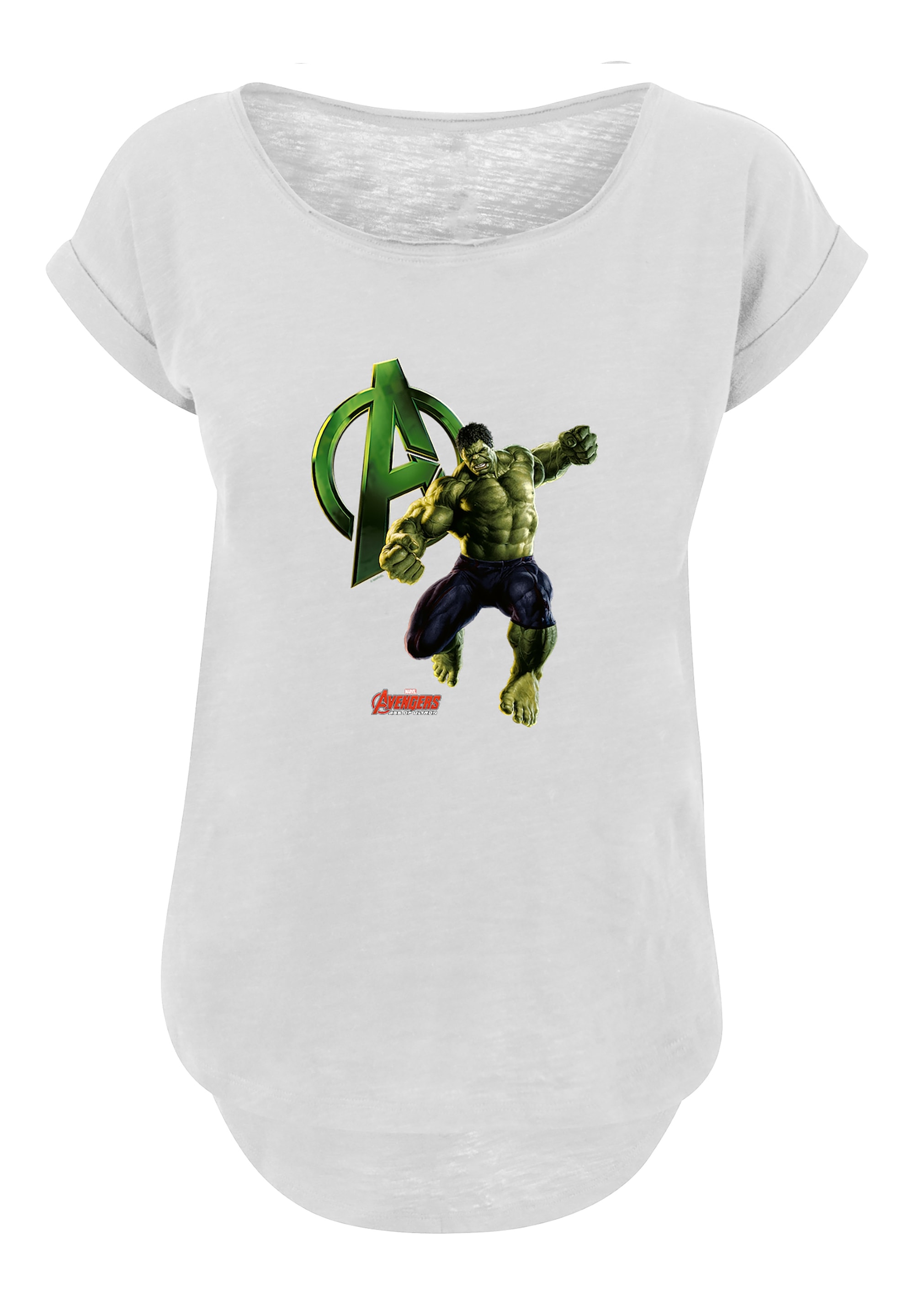 F4NT4STIC T-Shirt "Marvel Avengers Age of Ultron Incredible Hulk", Damen,Pr günstig online kaufen