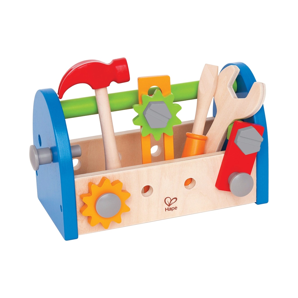 Hape Spielwerkzeugkoffer, (17 tlg.)