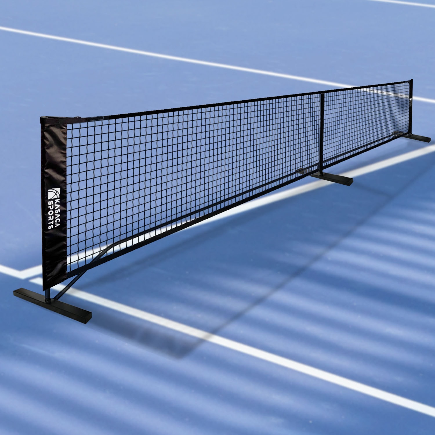 KASACA Pickleballnetz »Netzgarnitur für Pickleball«, (Set), Tragbares Pickleball-Netz mit Tragetasche – Outdoor & Indoor Netz