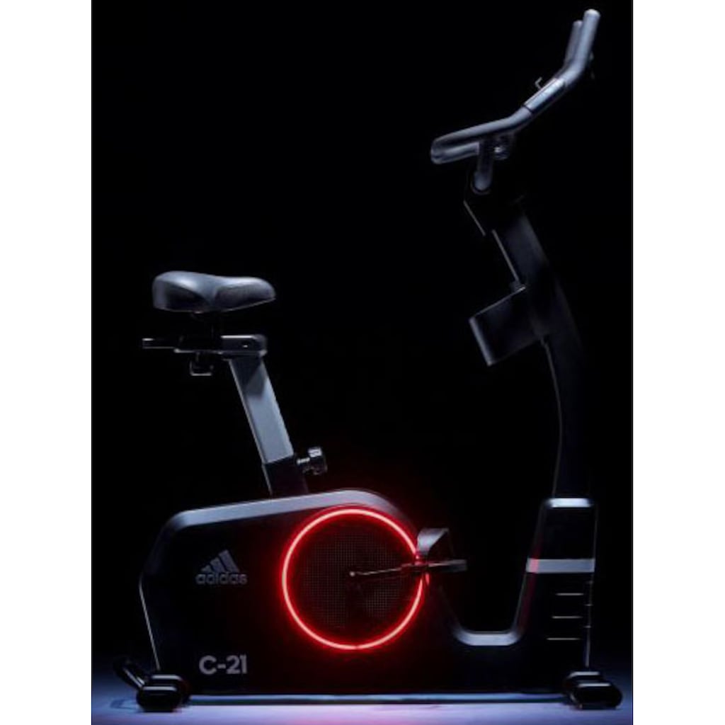 adidas Performance Ergometer »C-21«, mit Tablet-Halterung, LED-Beleuchtung, mit Bluetooth und App-Funktion