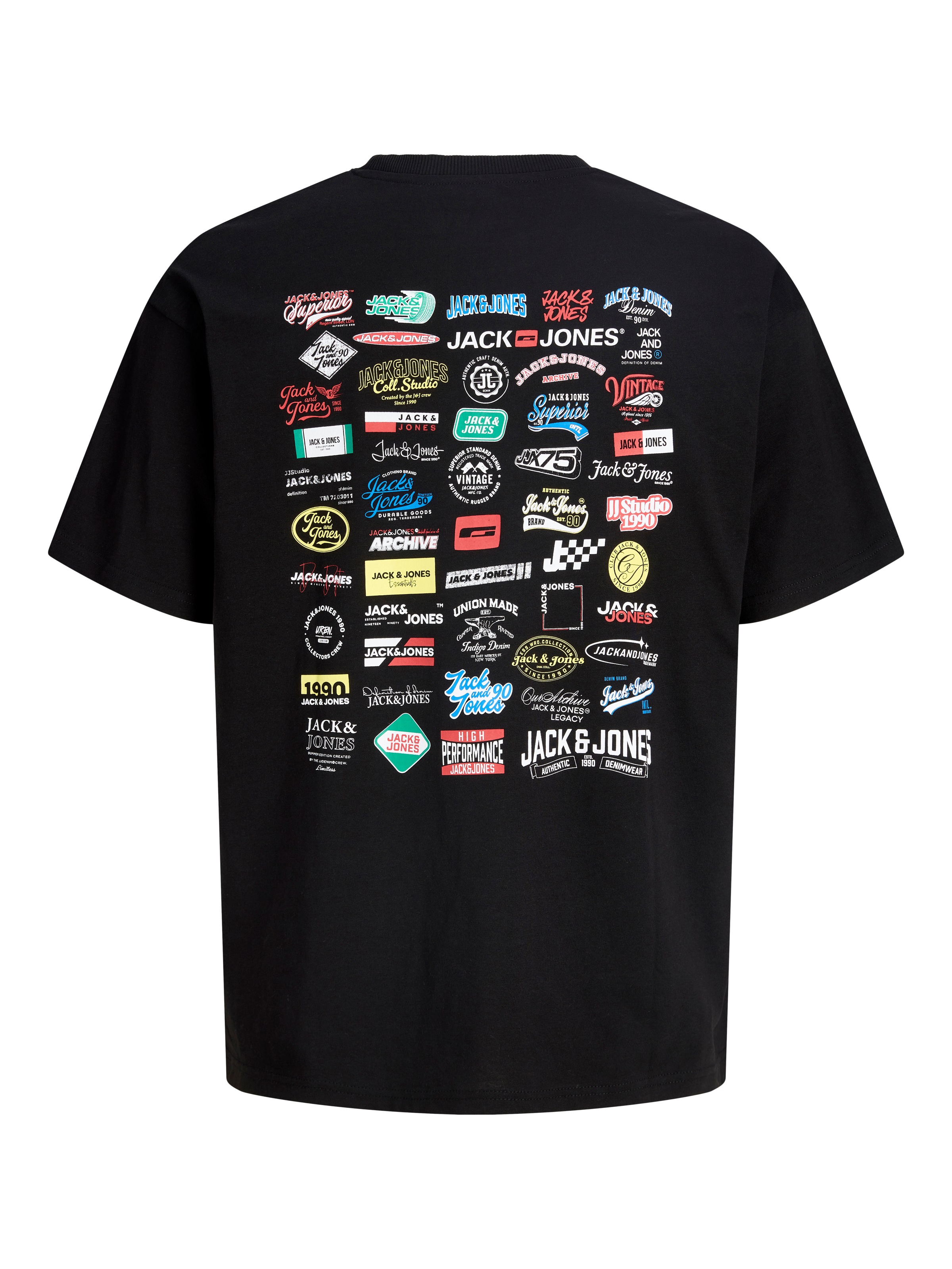 Jack & Jones T-Shirt »JJLEGACY TEE SS CREW NECK« Baumwolle, locker geschnitten