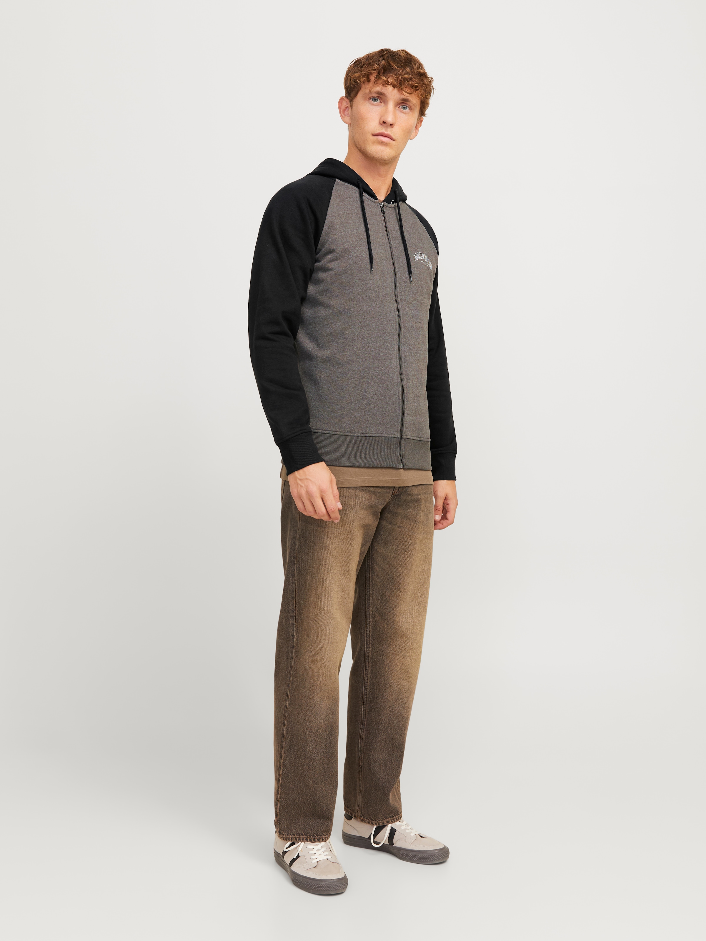 Jack & Jones Kapuzensweatjacke »JJRICKY SWEAT ZIP HOOD«