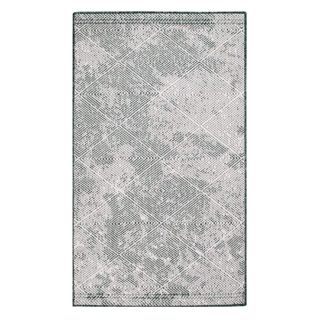 Carpet City Outdoorteppich »DUO RUG 5845«, rechteckig, 5 mm Höhe, Wendeteppich Wetterfest In- & Outdoor, Balkon, Terrasse, Wohnzimmer