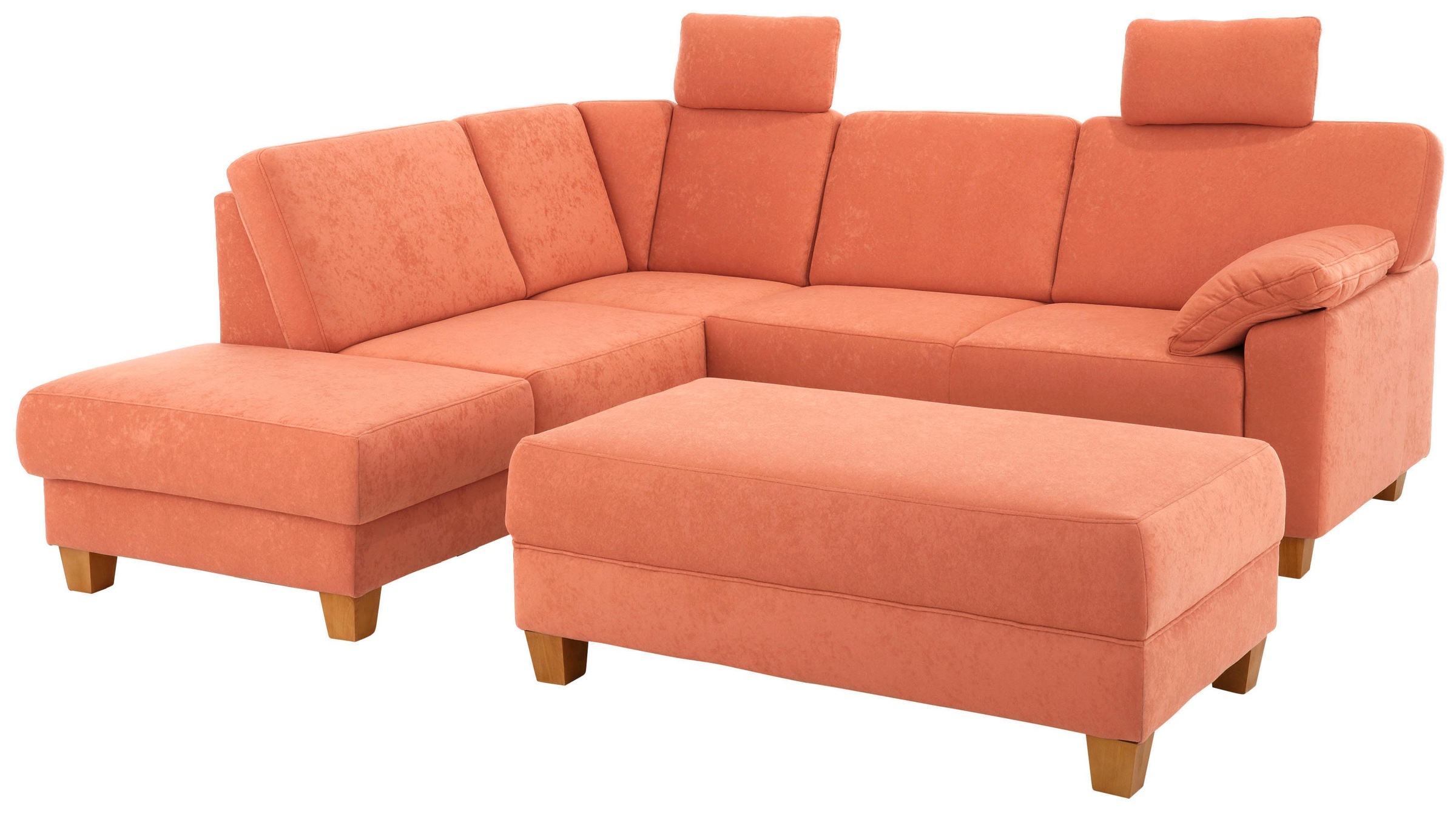 Home affaire Ecksofa »Belfort L-Form«, mit Federkern, wahlweise mit Bettfunktion und Stauraum