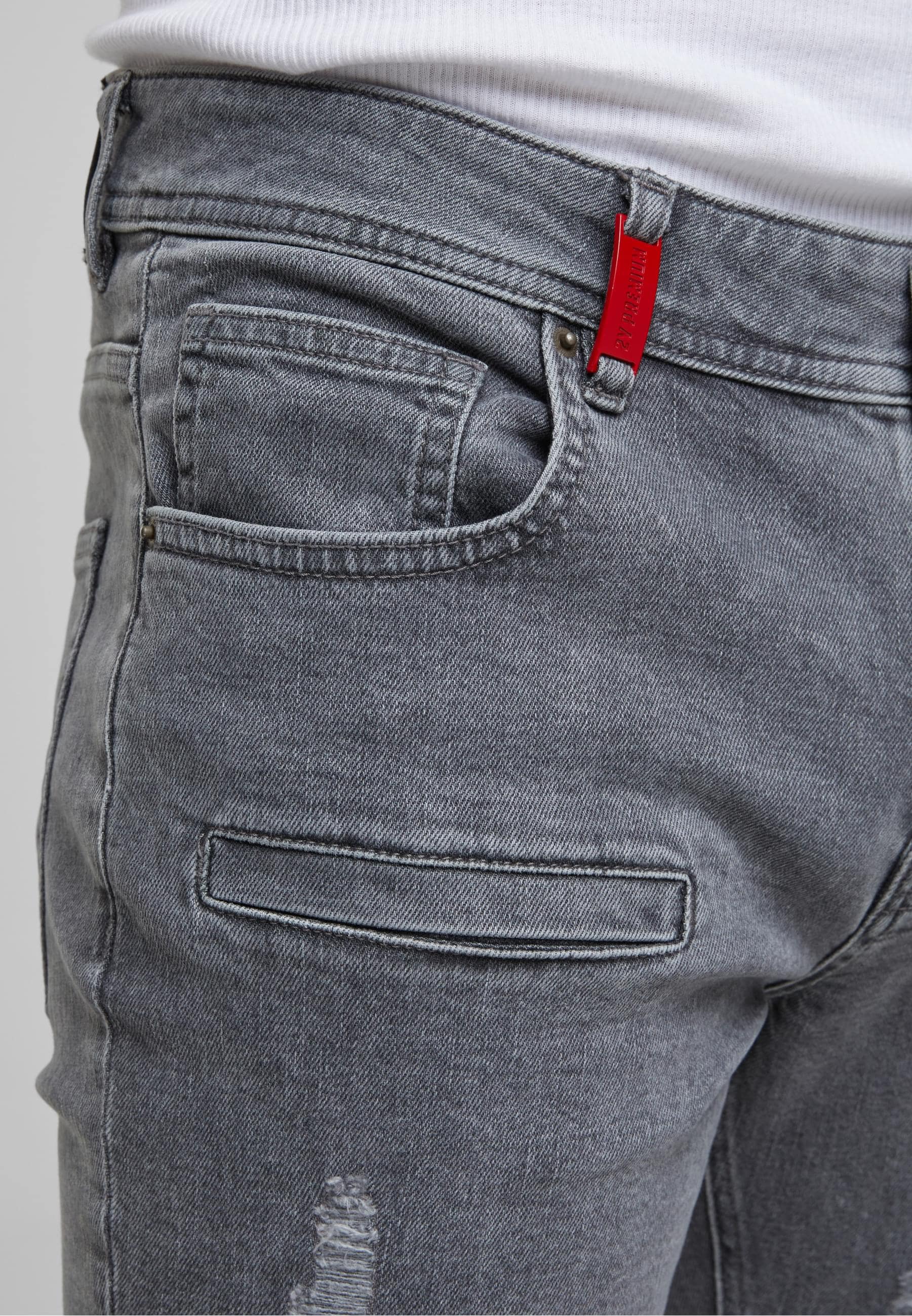 2Y Premium Bequeme Jeans »2Y Premium Oscar Ripped Slim Fit Jeans«