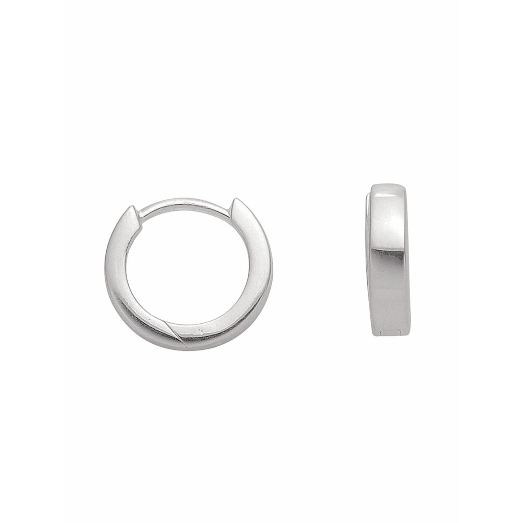 Adelia´s Paar Ohrhänger »925 Silber Ohrringe Creolen Ø 12 mm«, Silberschmuck für Damen