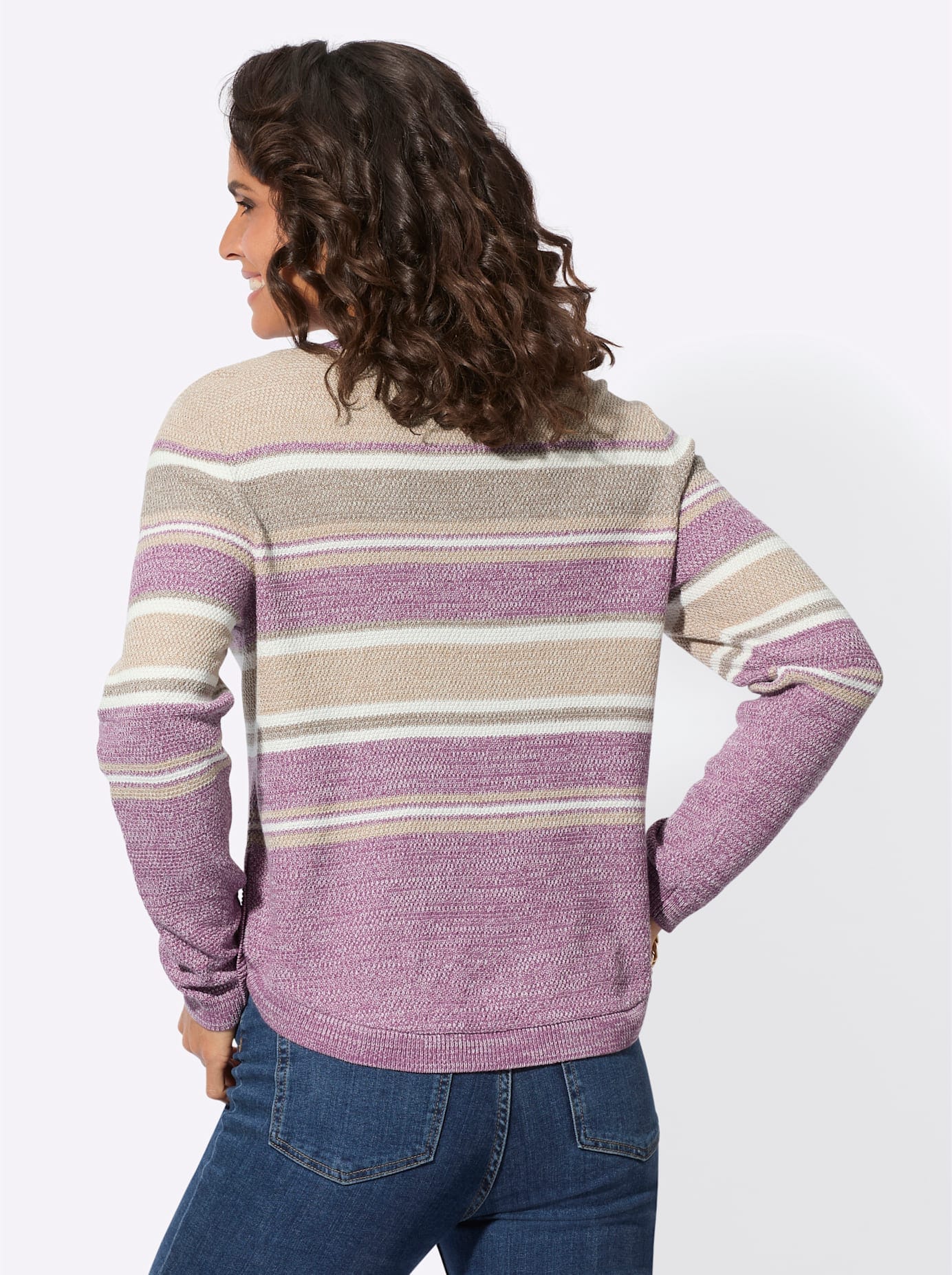 Casual Looks Strickpullover »Ringel-Pullover«