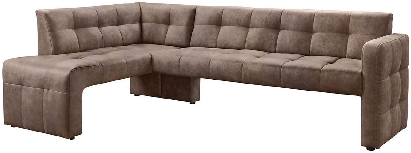 exxpo - sofa fashion "Barista, bequem und elegant, hohe Bodenfreiheit," Eckbank Barista bequem und elegant, hochwertige Detailverarbeitung
