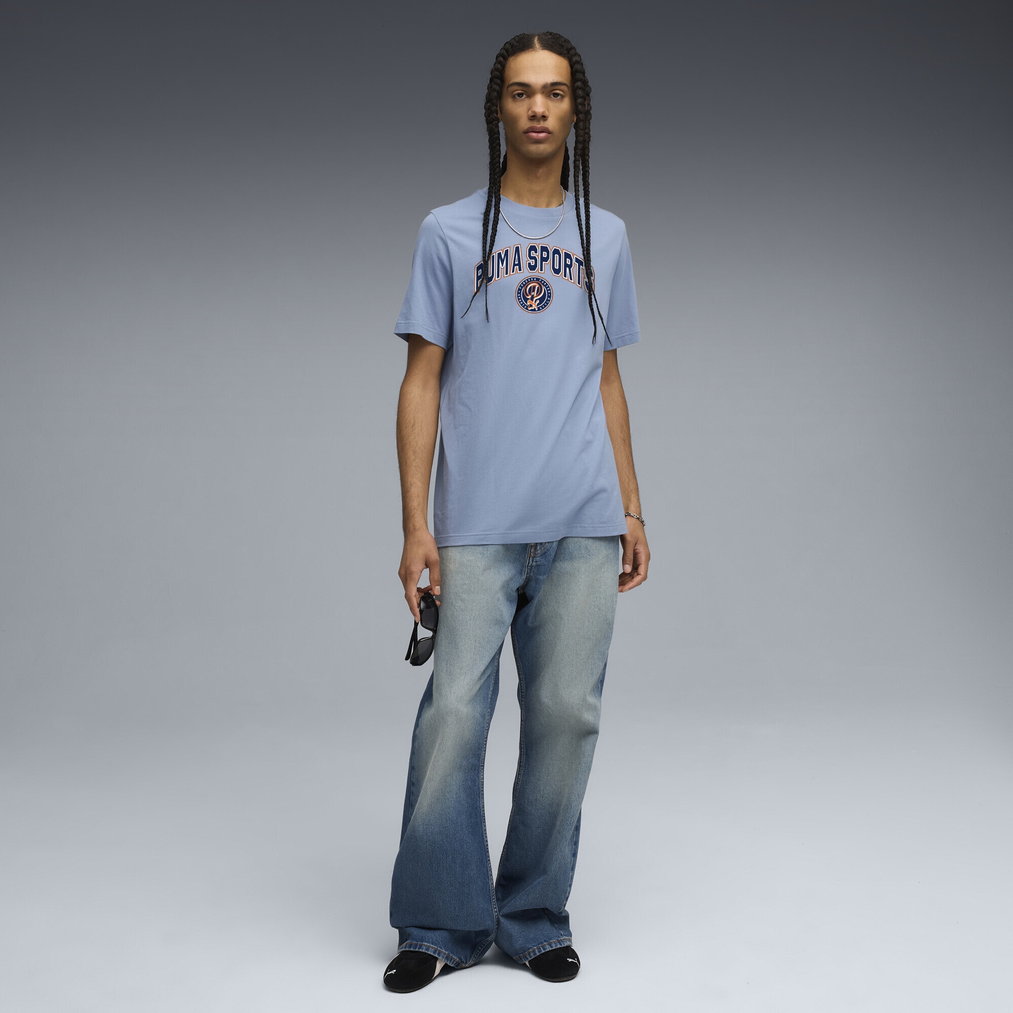 PUMA T-Shirt »Wardrobe Essentials Sports Legacy T-Shirt Herren«