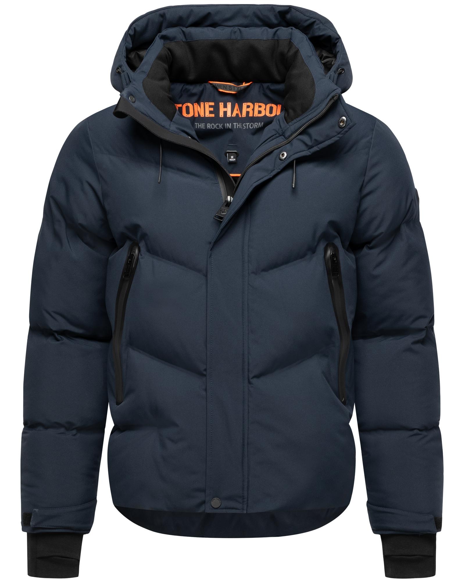 Stone Harbour Steppjacke »Livianoo XX« mit Kapuze Herren Winterjacke mit (abnehmbarer) Kapuze