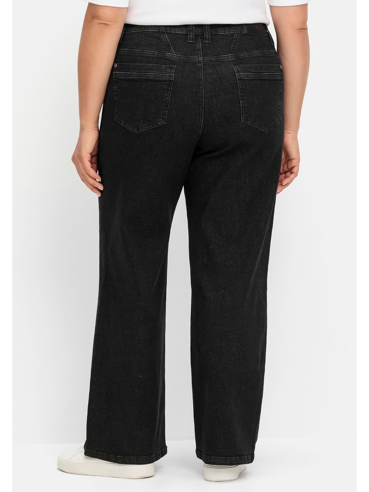 Sheego Weite Jeans »Große Größen«, ELLA für kräftige Oberschenkel und Waden