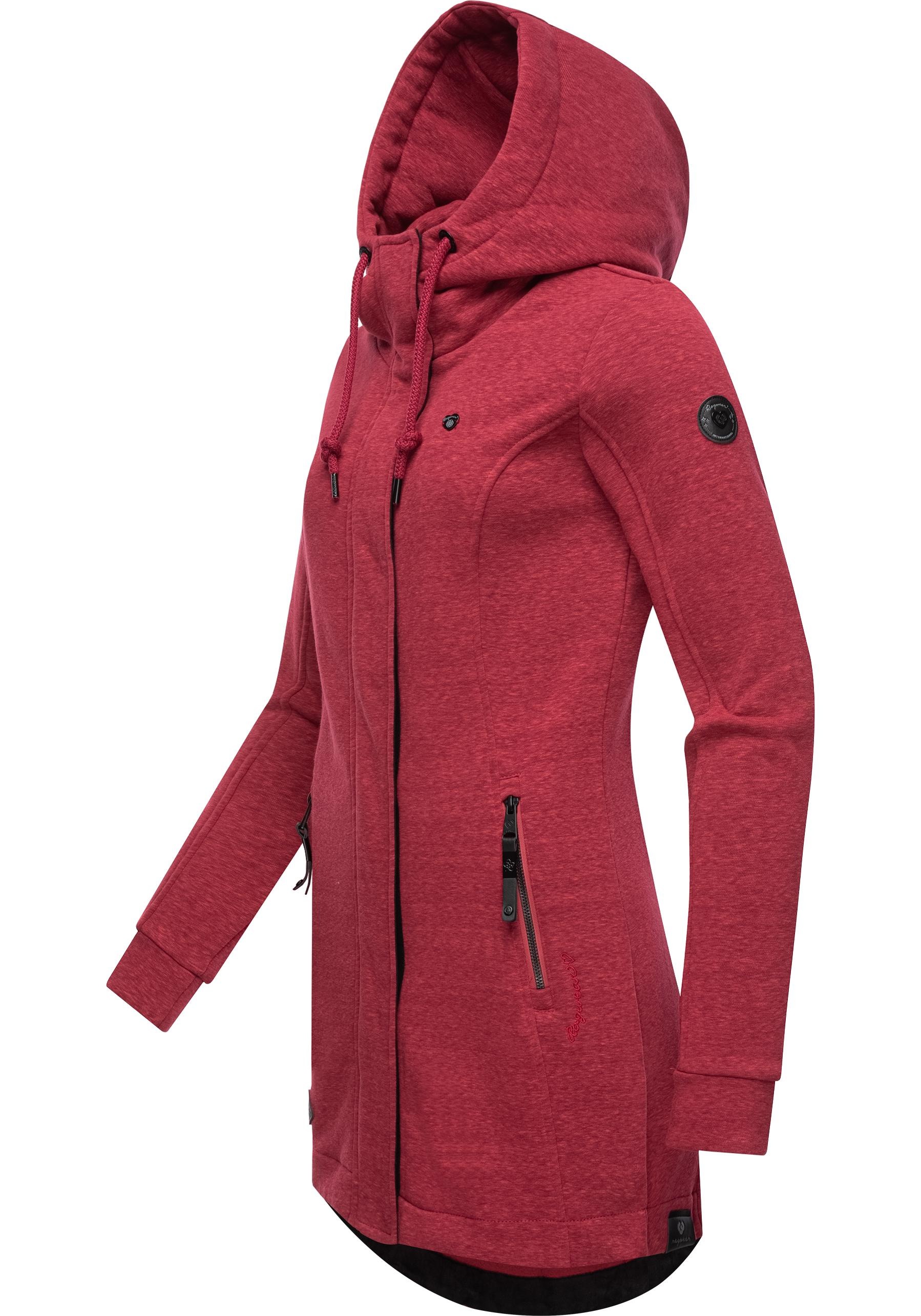 Ragwear Langjacke "Letty Intl." mitKapuze Sportliche Kapuzenjacke mit Kunst günstig online kaufen
