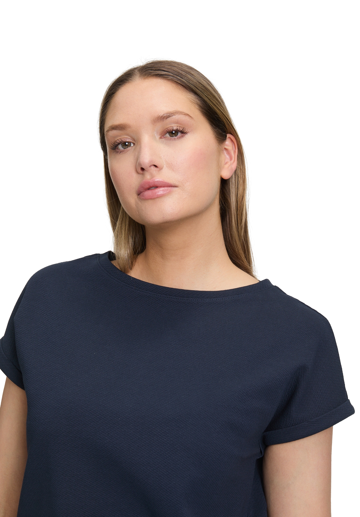 Betty Barclay Kurzarmshirt »Betty Barclay Damen Halbarm-Shirt mit Schleifenknoten«, (1 tlg.)
