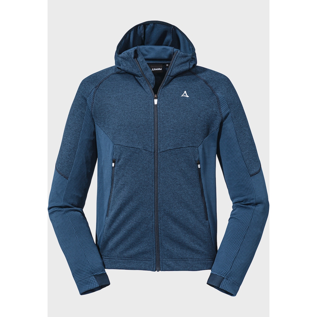 Schöffel Fleecejacke »Fleece Hoody Forillon M«, mit Kapuze