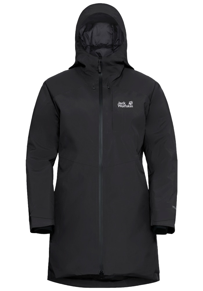 Jack Wolfskin Daunenjacke »ICECAPE 2L DOWN INS JKT W RDS« mit Kapuze Daunenjacke, wasserdicht, winddicht, warm