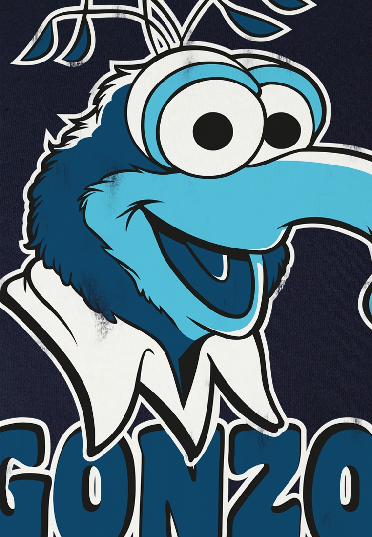 LOGOSHIRT T-Shirt »Gonzo - Muppet Show«, mit stylischem Aufdruck