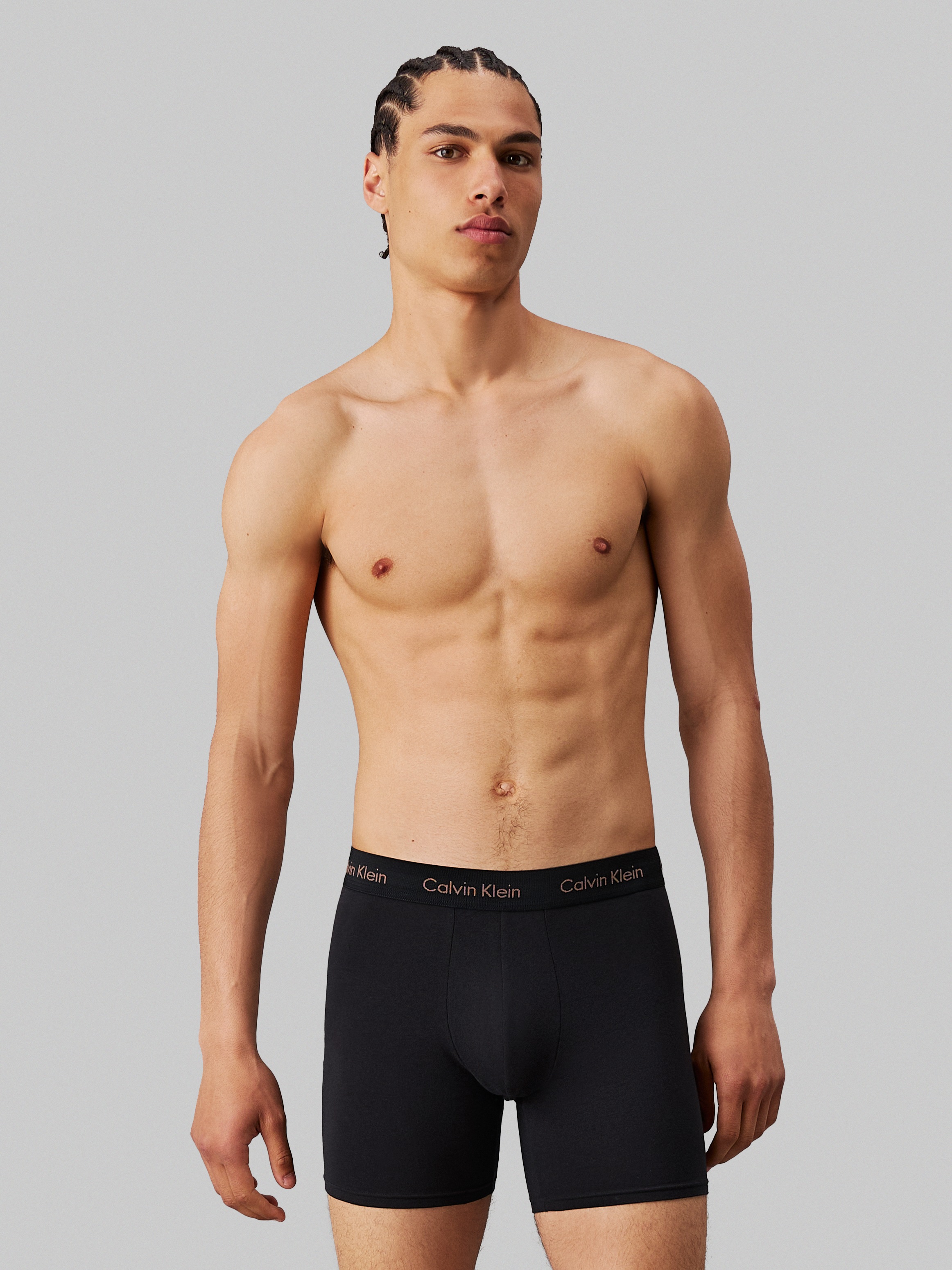 Calvin Klein Underwear Boxer "BRIEF 3 PACK", (3 St.), mit längerem Bein günstig online kaufen