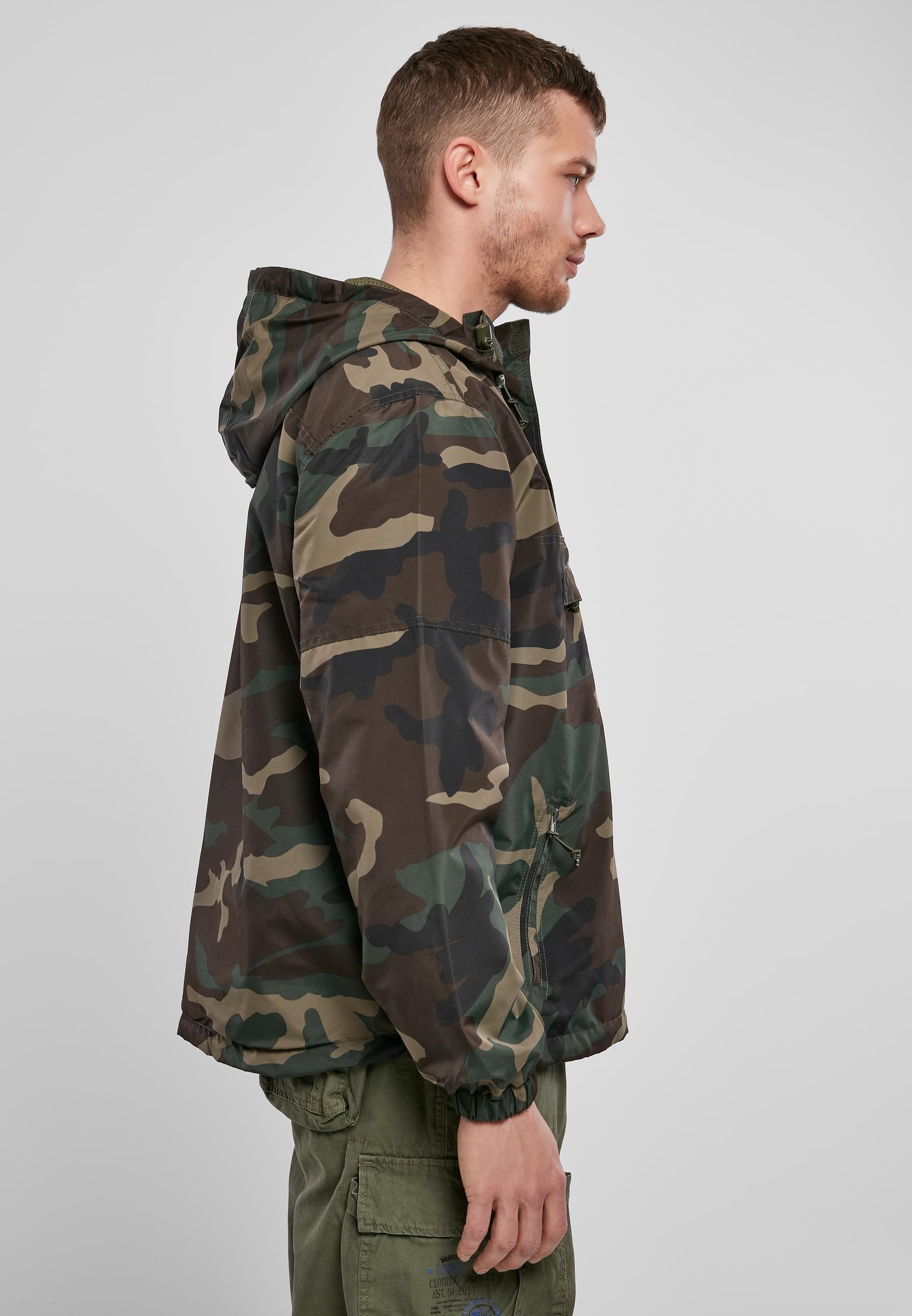 Brandit Allwetterjacke »Brandit Herren Summer Pull Over Jacket«, (1 St.), mit Kapuze