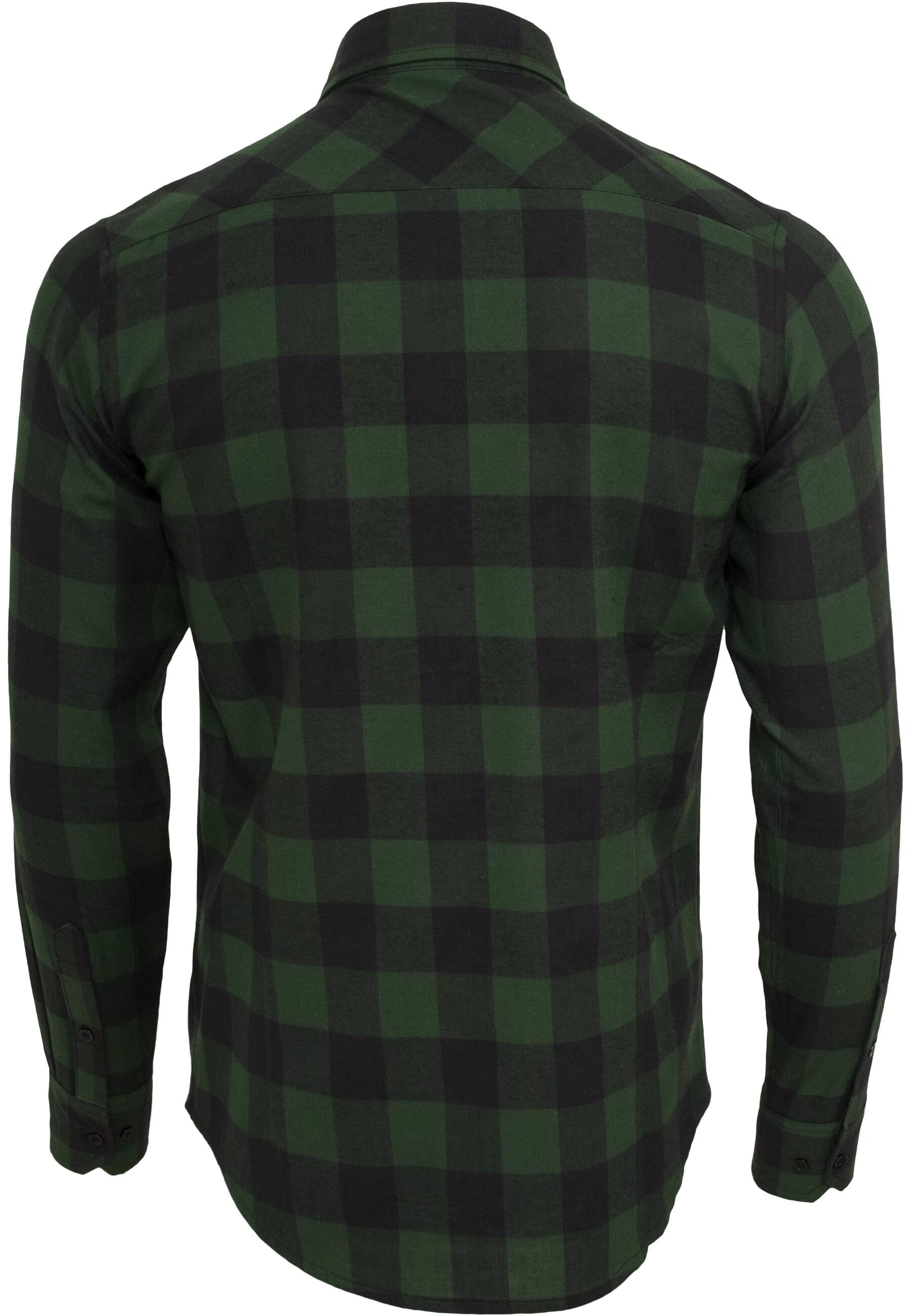 URBAN CLASSICS T-Shirt »Urban Classics Herren Checked Flanell Shirt«, (1 tlg.)