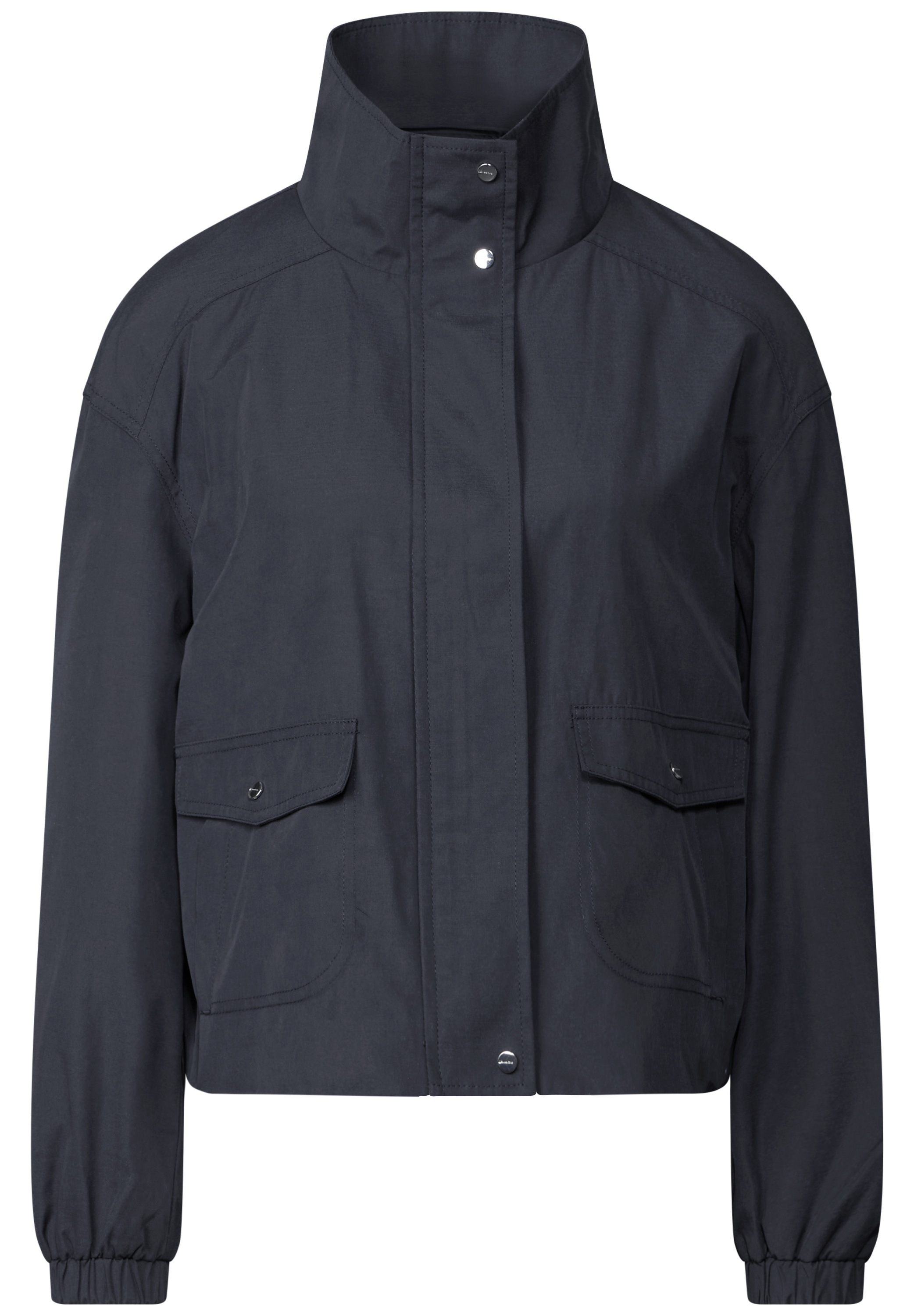 STREET ONE Kurzjacke, ohne Kapuze, aus softem Materialmix