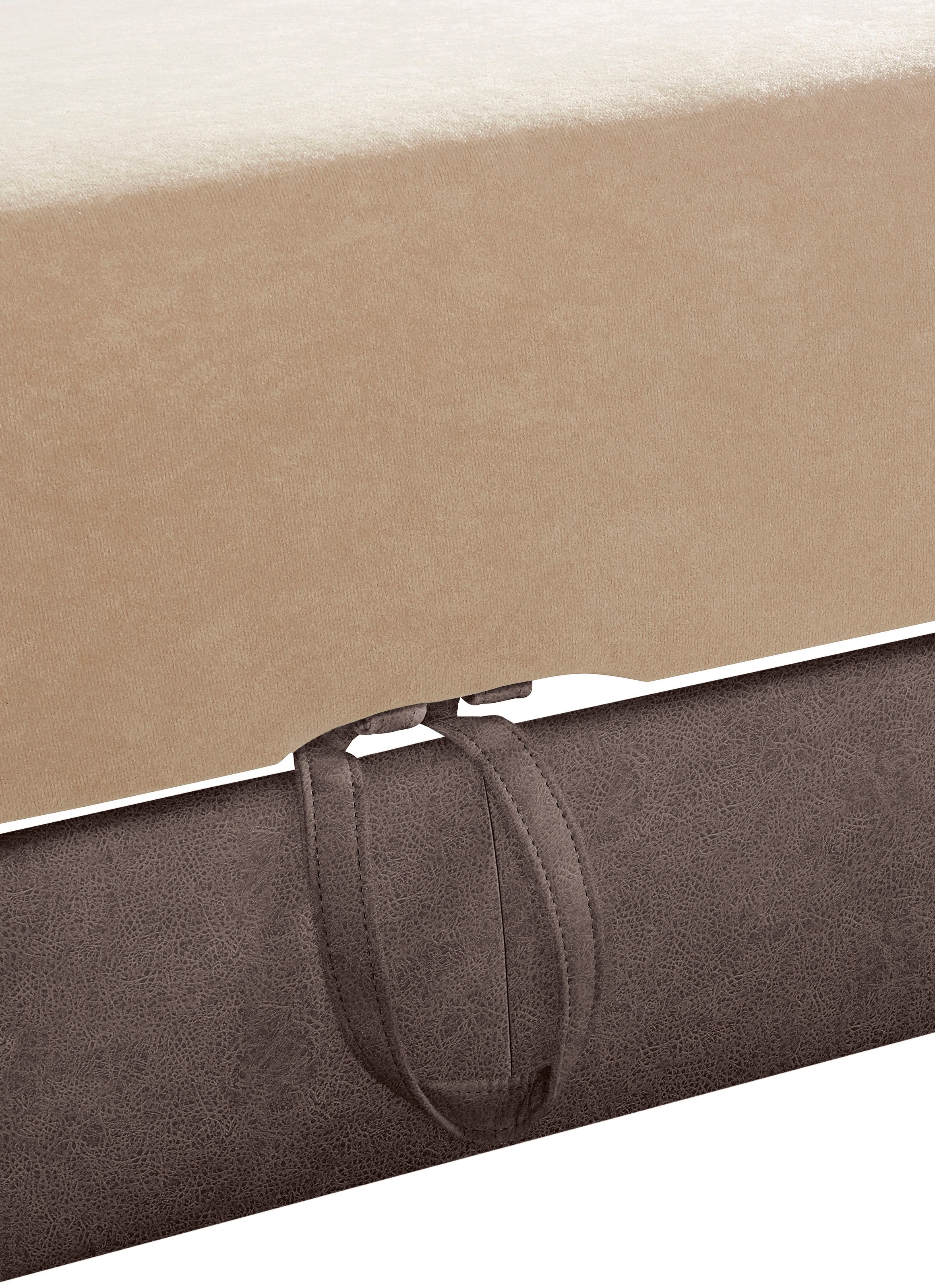 exxpo - sofa fashion Ecksofa »Elio, kompakt und komfortabel, bequem und zeitloses Design, L-Form«, wahlweise mit Bettfunktion