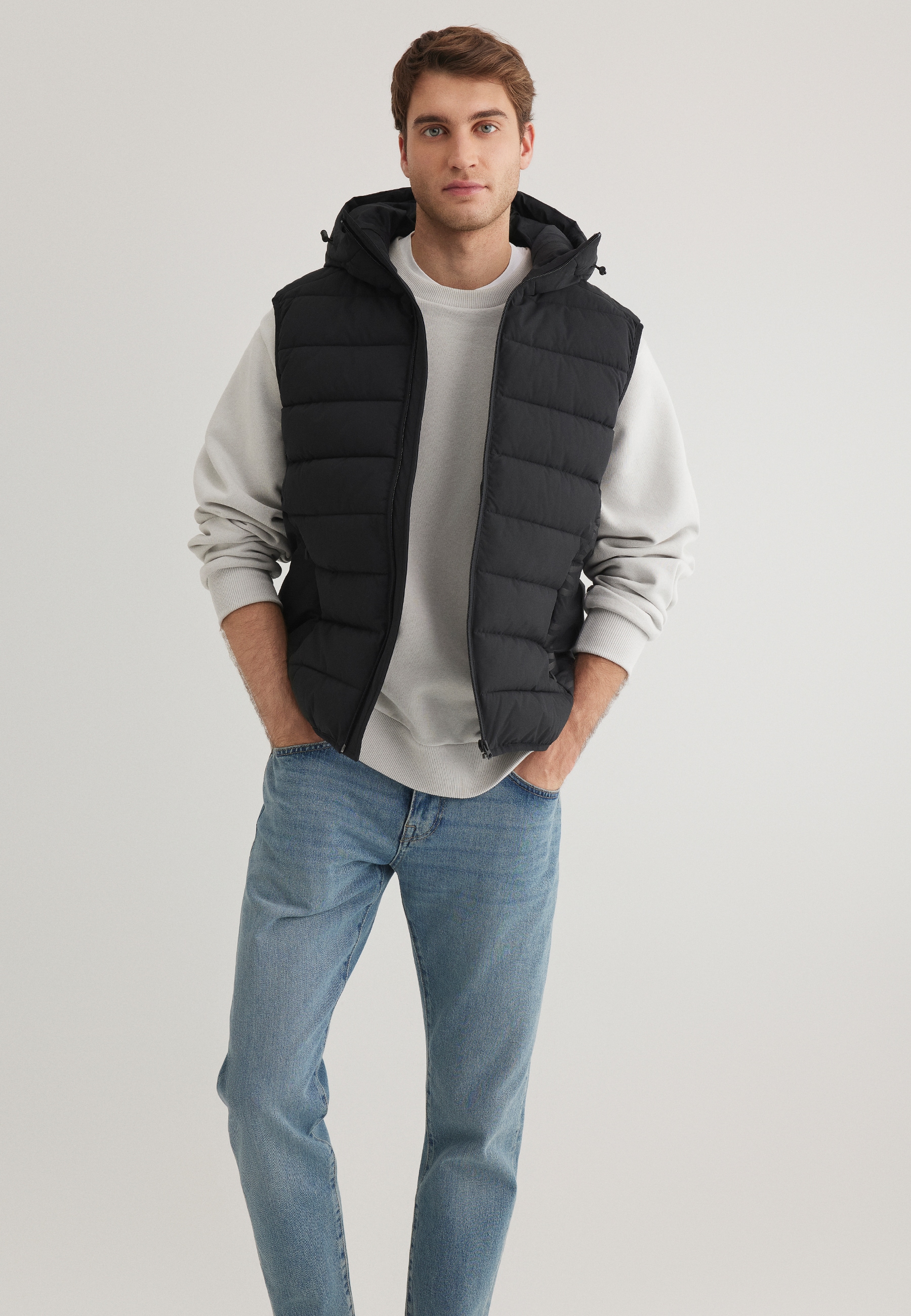 Mavi Steppjacke »HOODED VEST«, Steppweste