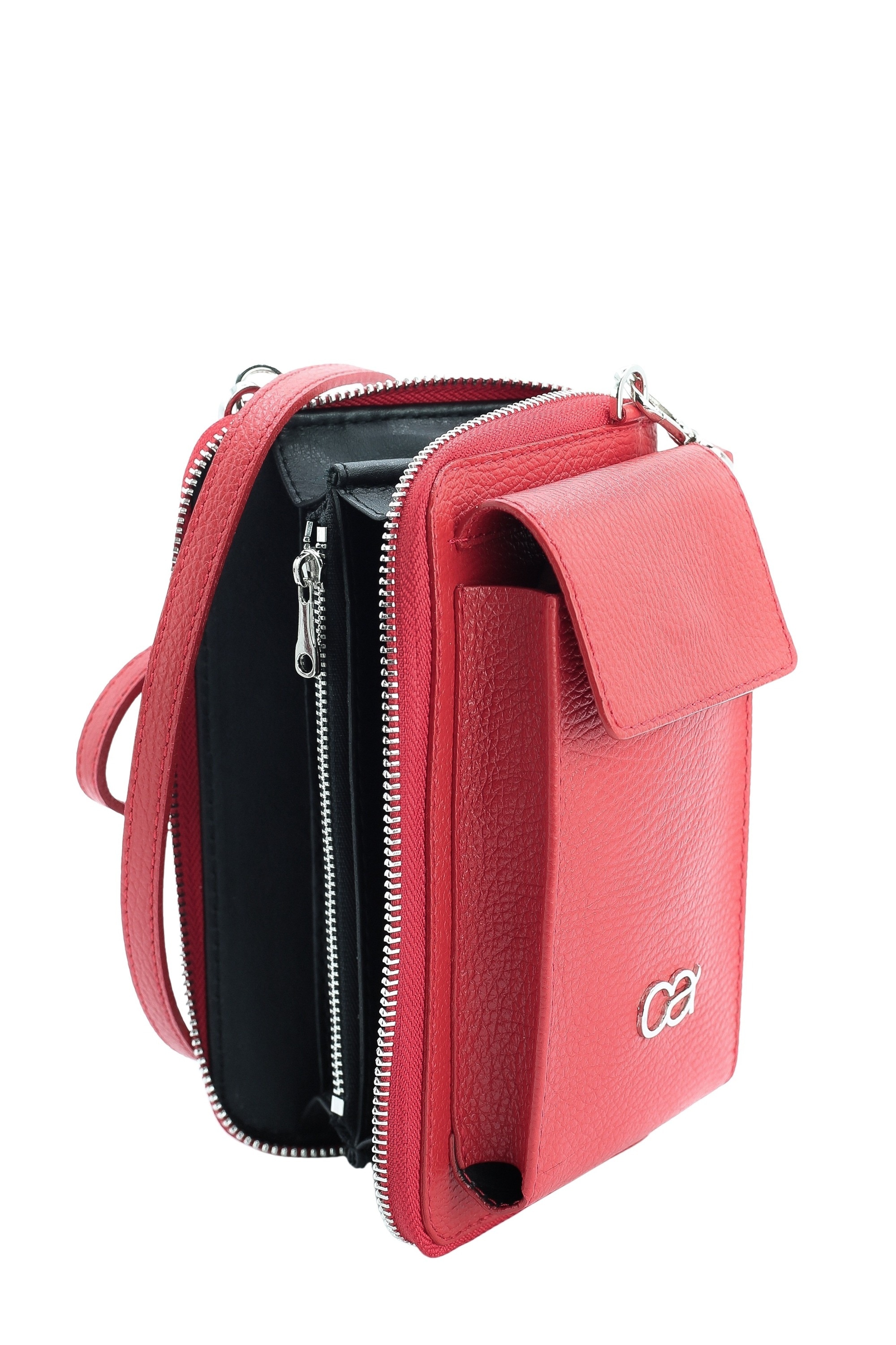 COLLEZIONE ALESSANDRO Umhängetasche »Event«, Echt Leder Handy Geldbörse zum Umhängen