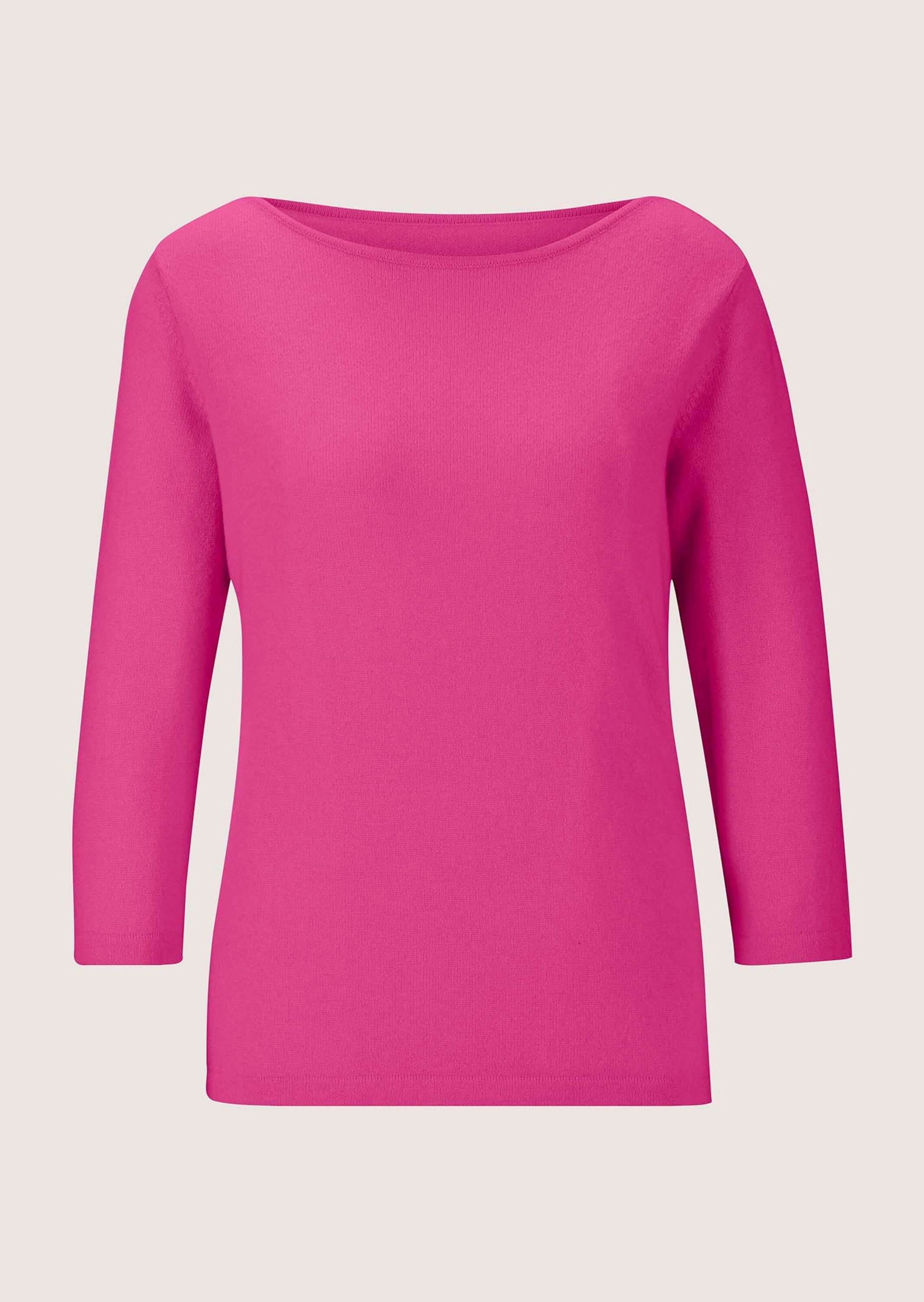 MADELEINE Longpullover "Strickpullover Kaschmirpullover mit U-Boot-Ausschni günstig online kaufen