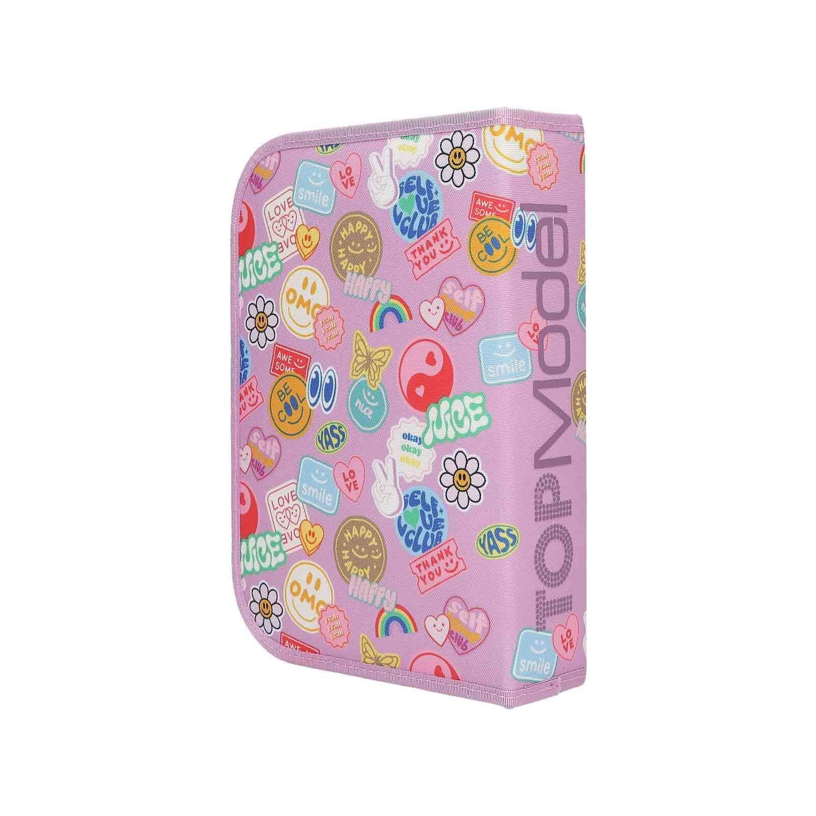 Depesche Buntstift »Deluxe Federtasche GIRL POWER inkl. Stifte TOPModel 5 x 15,5 x 22 cm violett«