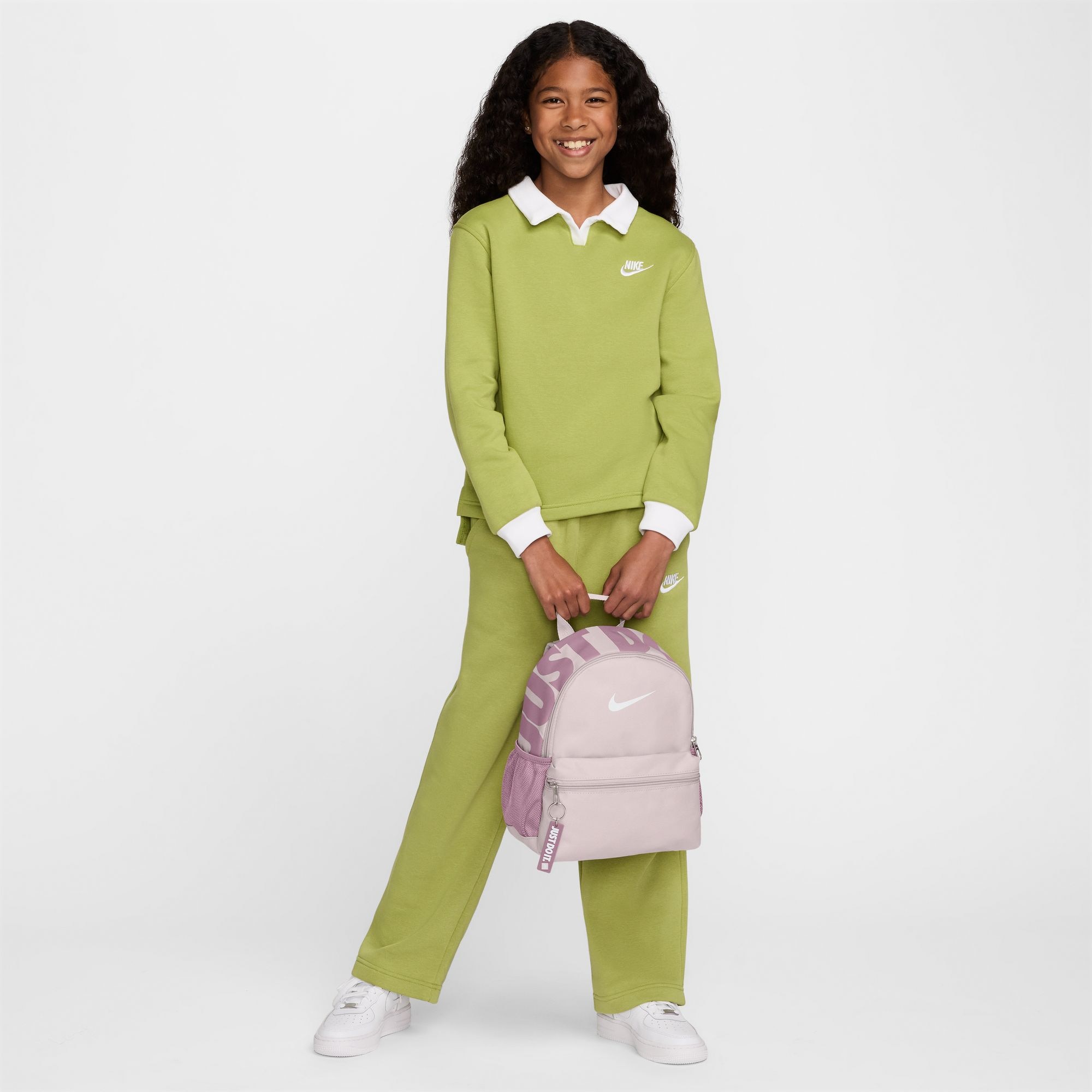 Nike Rucksack »Y NK BRSLA JDI MINI BKPK« Kinder Rucksack, kompakte Größe, aus Polyester