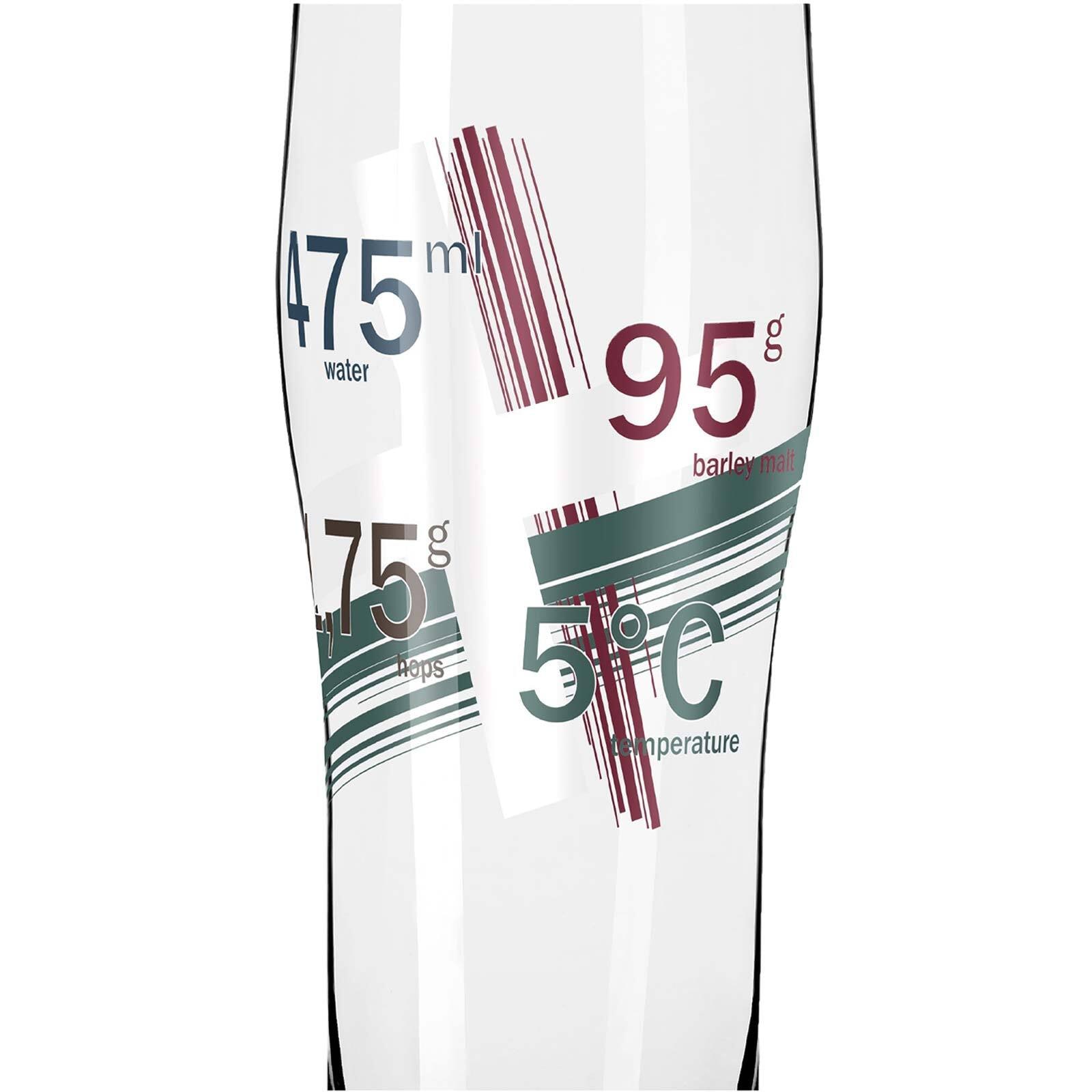 Ritzenhoff Bierglas »Allroundglas Brauchzeit 630 ml 2er Set transparent«