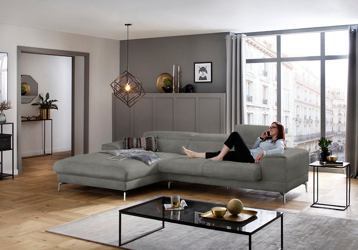 W.SCHILLIG Ecksofa "piedroo, Designsofa mit tollem Sitzkomfort, bequem und günstig online kaufen