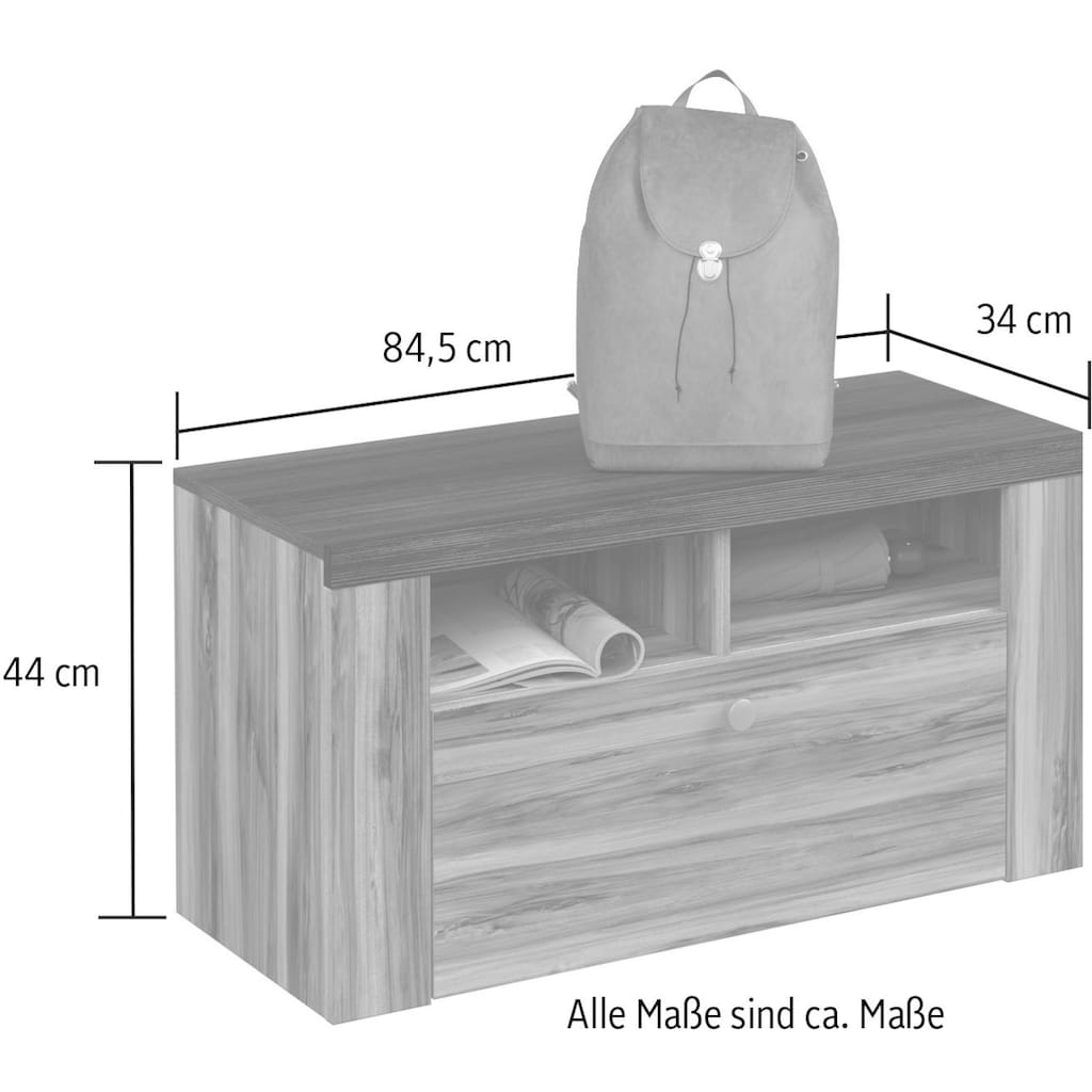 Helvetia Schuhbank »Larona«, Breite 84,5/Höhe 44 cm