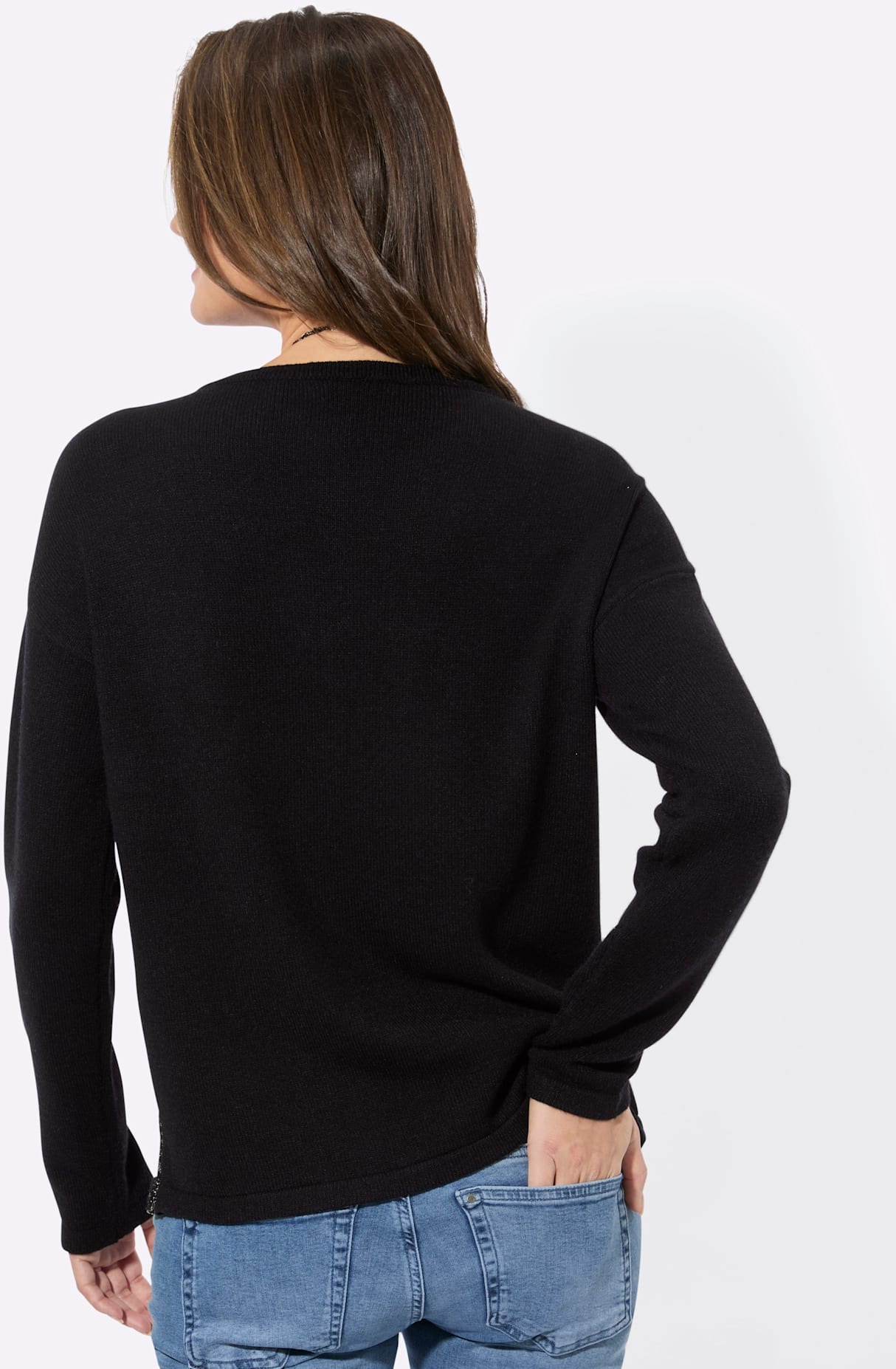 Inspirationen Rundhalspullover »Rundhals-Pullover«
