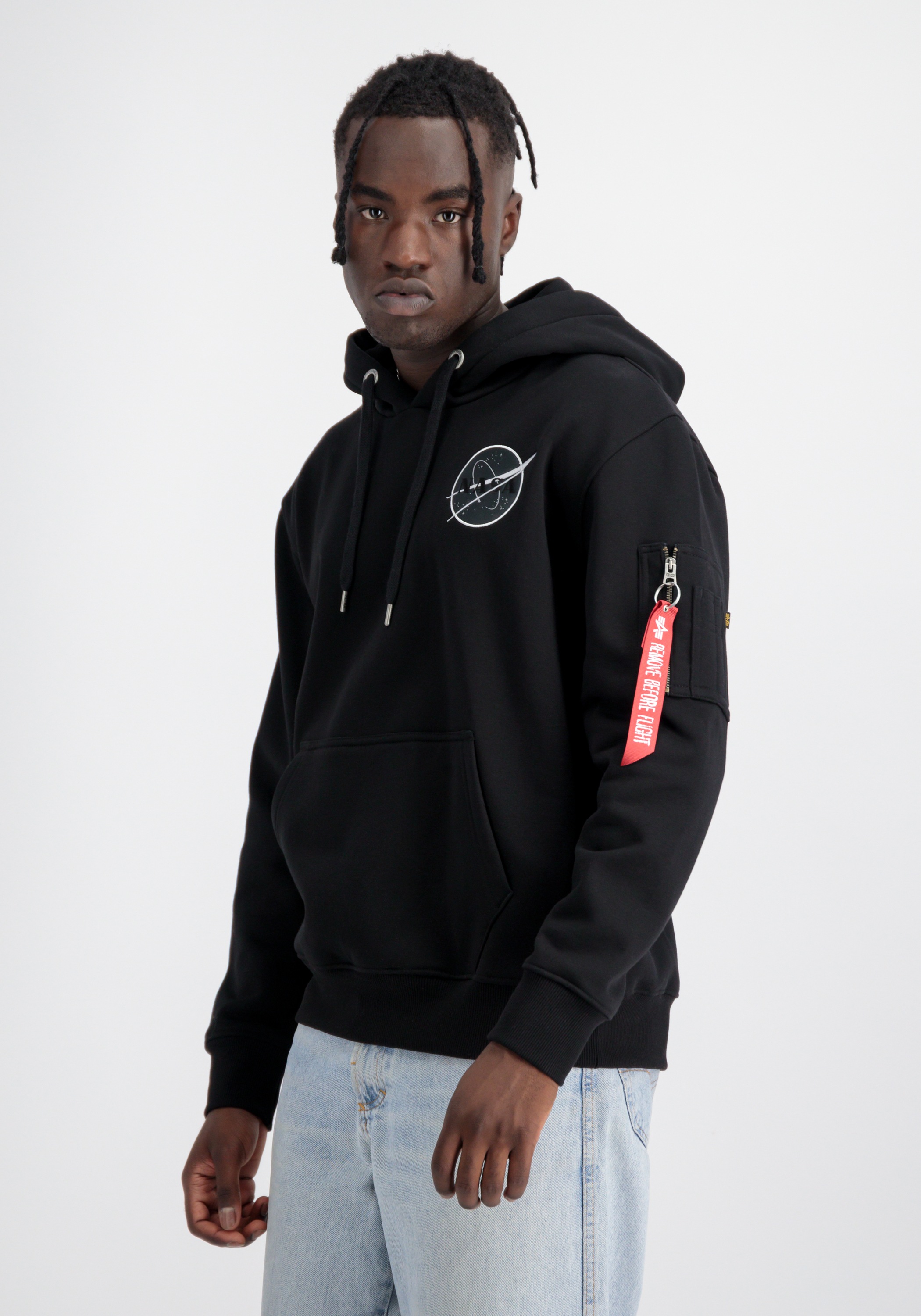 Alpha Industries Hoodie "Alpha Industries Men - Hoodies Dark Side Hoodie" günstig online kaufen