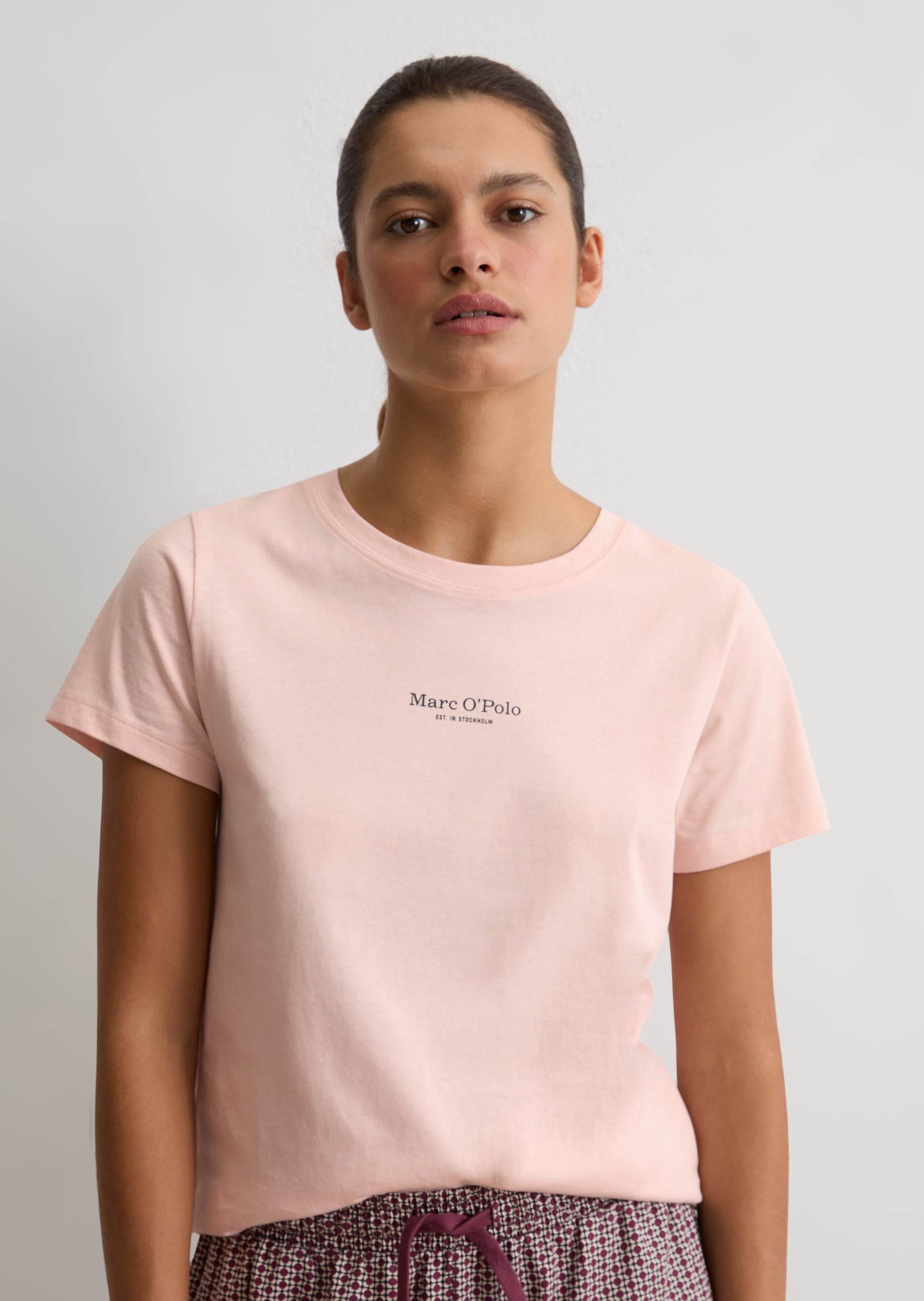 Marc OPolo Kurzarmshirt "Mix N Match Cotton", Kurzarm, Rundhals-Ausschnitt, günstig online kaufen