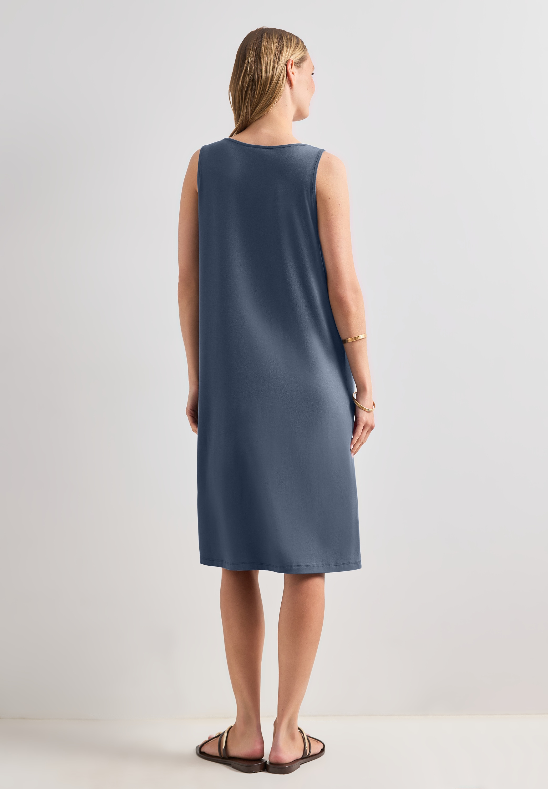 STREET ONE Midikleid Ohne Taschen aus Viskose