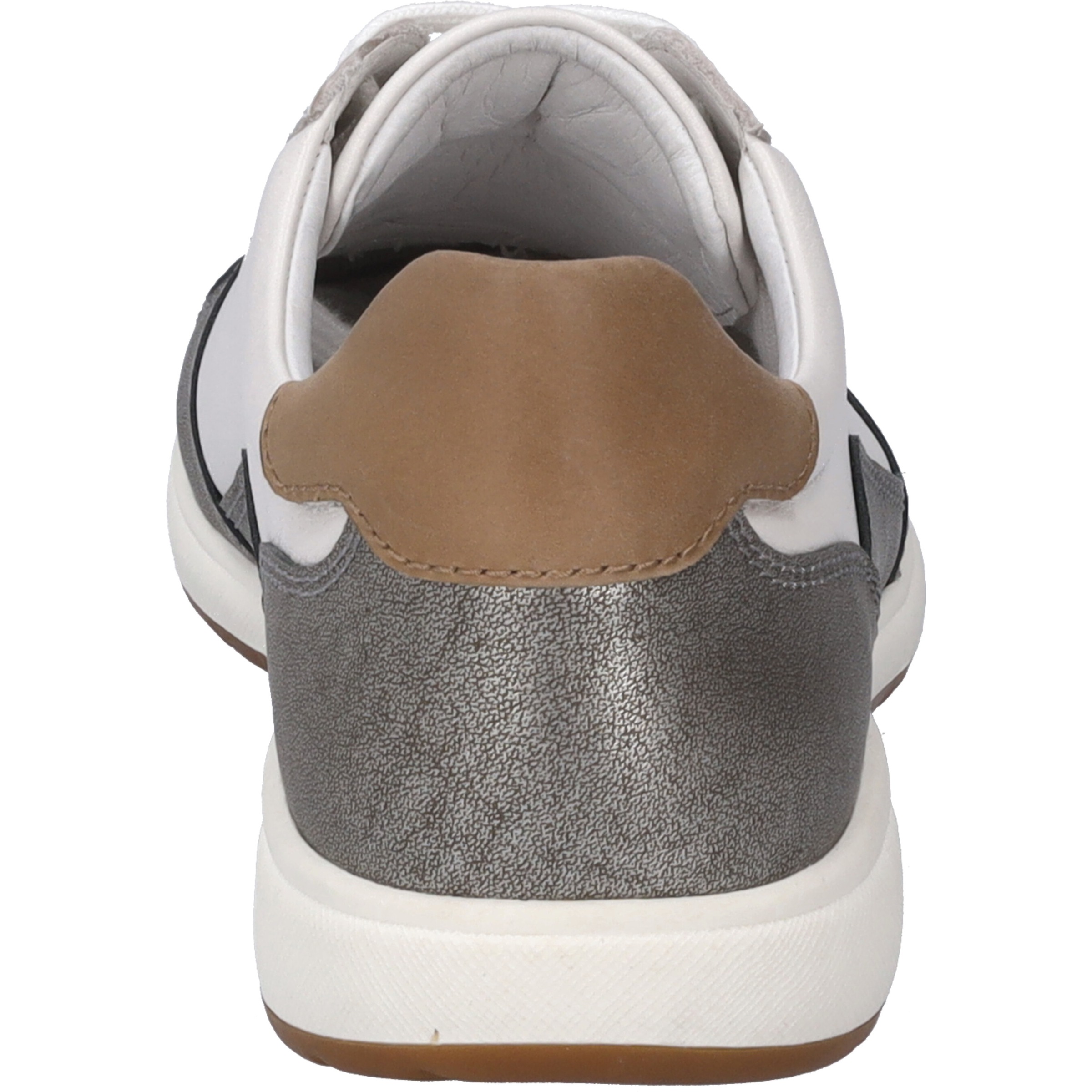 Sneaker JOSEF SEIBEL "Caren 49, platin-multi", Damen, Gr. 36, grau (platin, multi), Obermaterial: 100% Rindsleder Leather cow., Schuhe Sneaker 3