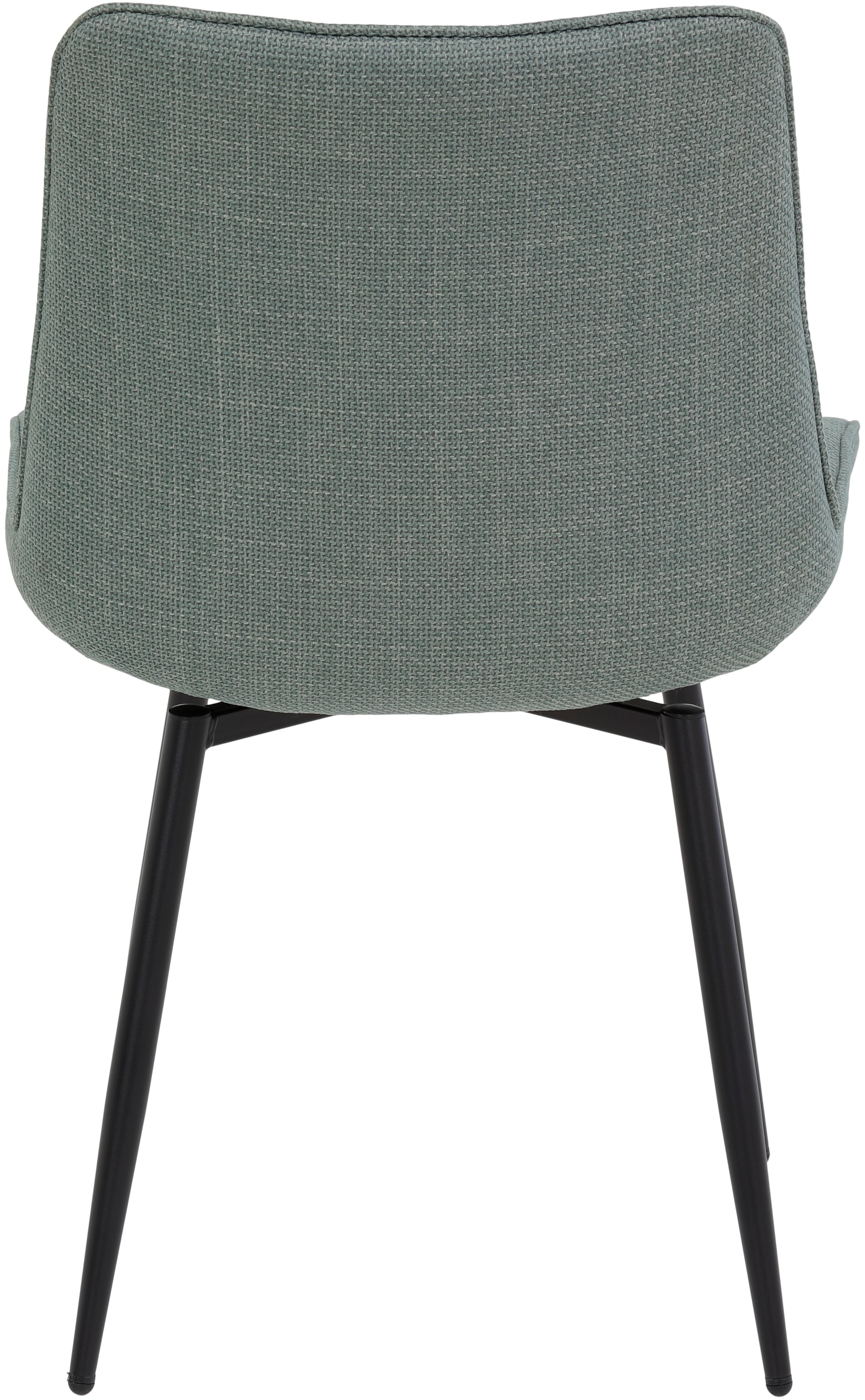 HELA Drehstuhl »Vierfußstuhl BERGEN«, (Set), 2 St., Webstoff, Esszimmerstuhl, XL-Sitzbreite, 360° drehbar